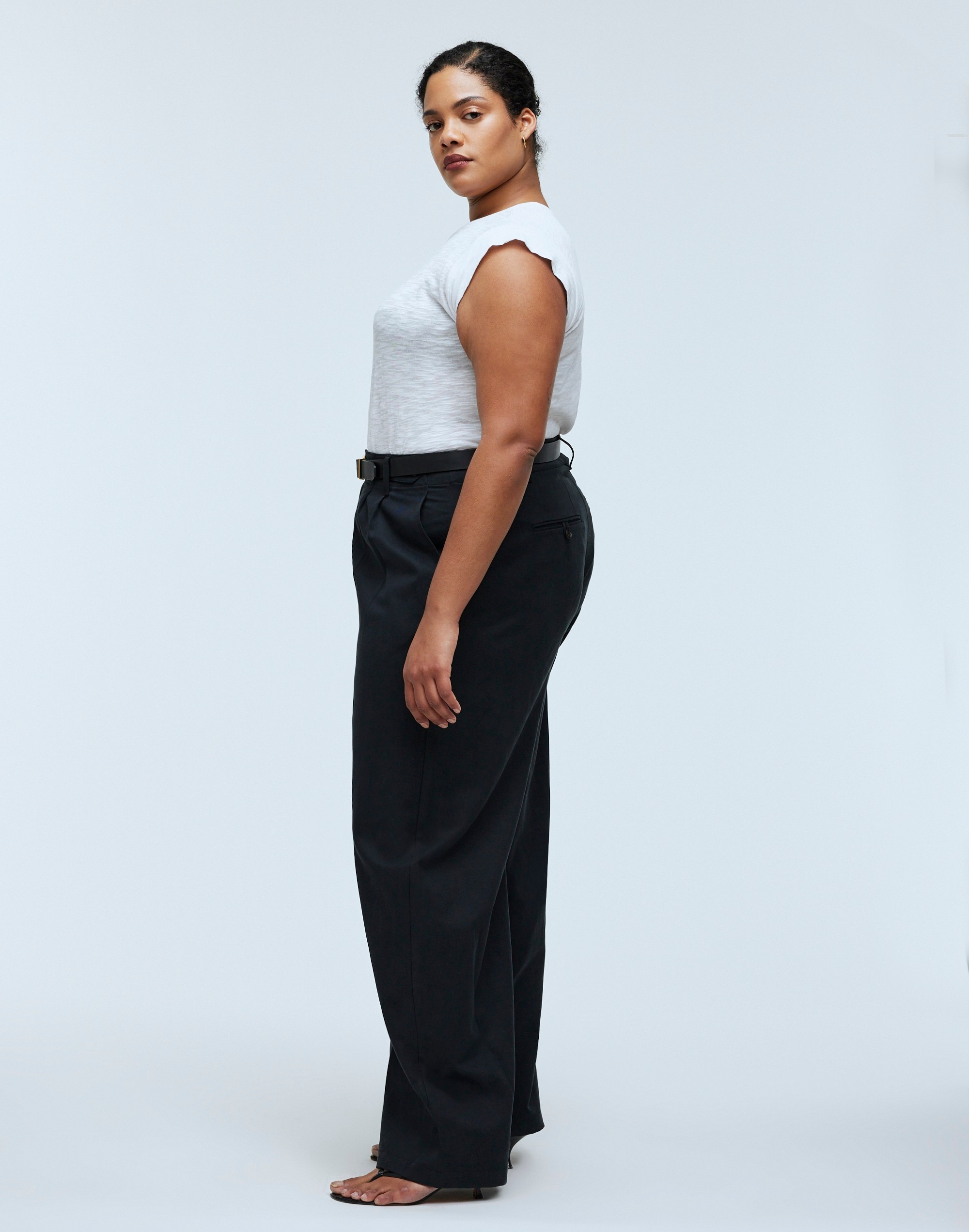 The Plus Curvy Harlow Wide-Leg Pant