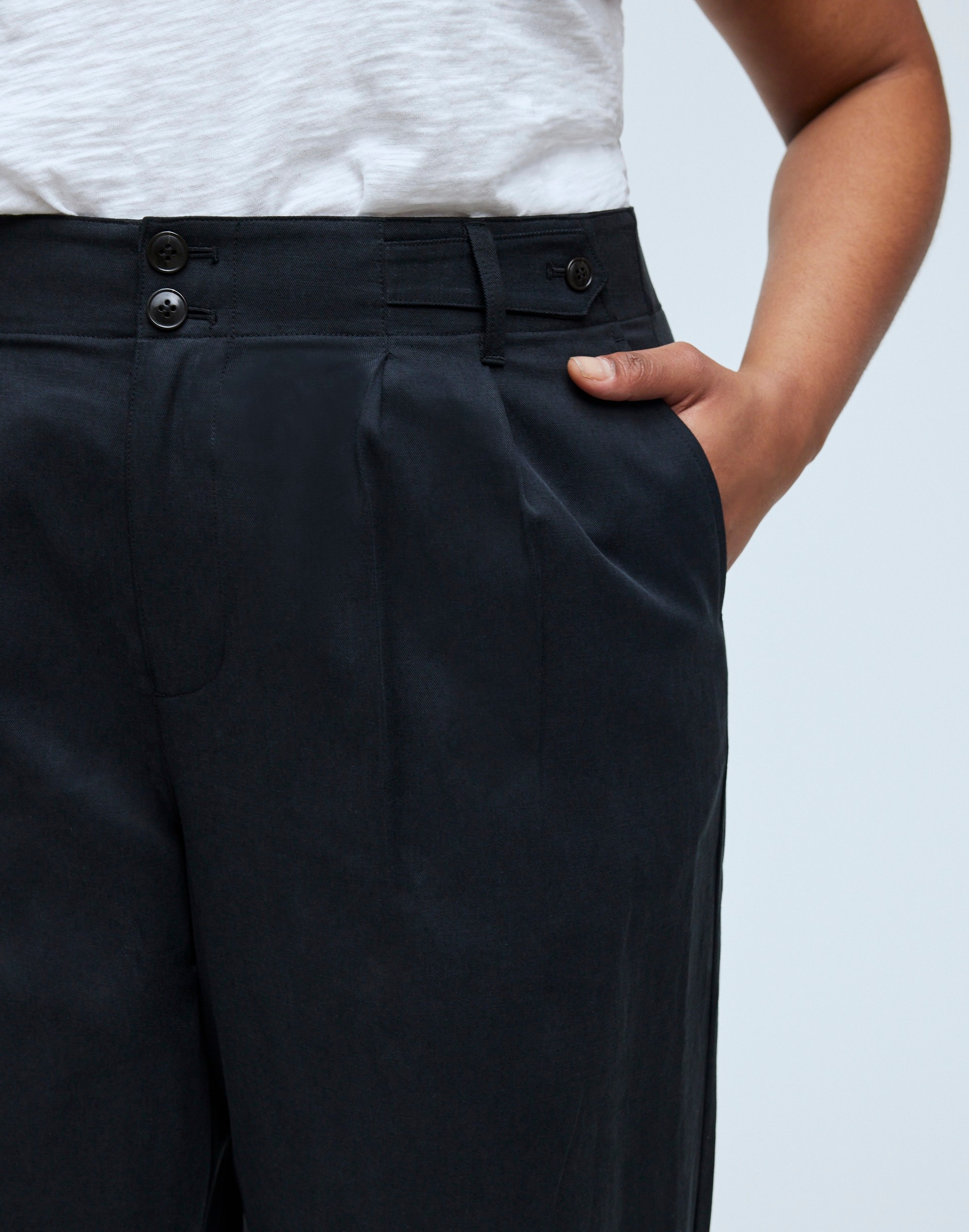 The Plus Curvy Harlow Wide-Leg Pant