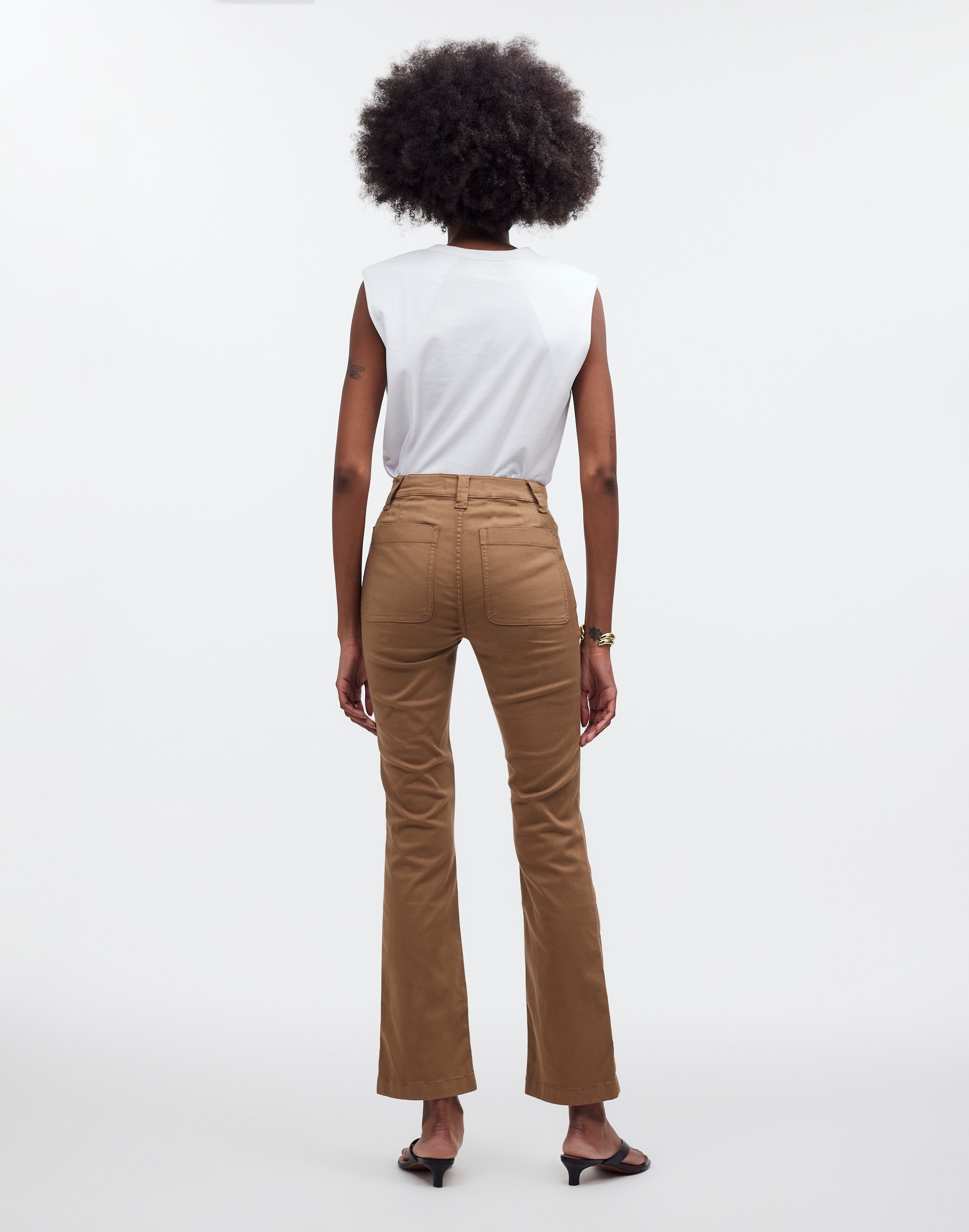 Kick Out Crop Pants Garment-Dyed Sateen | Madewell