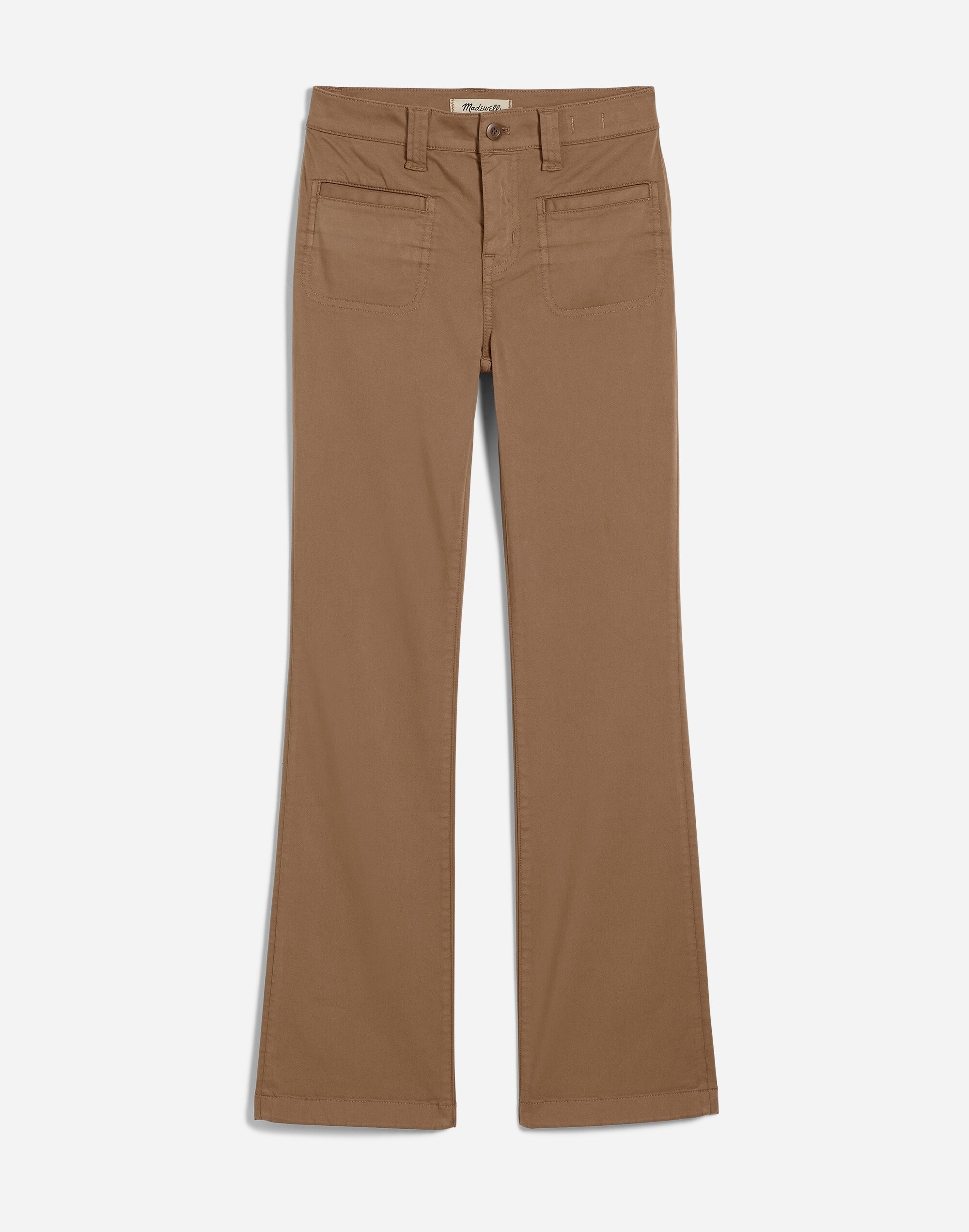 Kick Out Crop Pants Garment-Dyed Sateen | Madewell