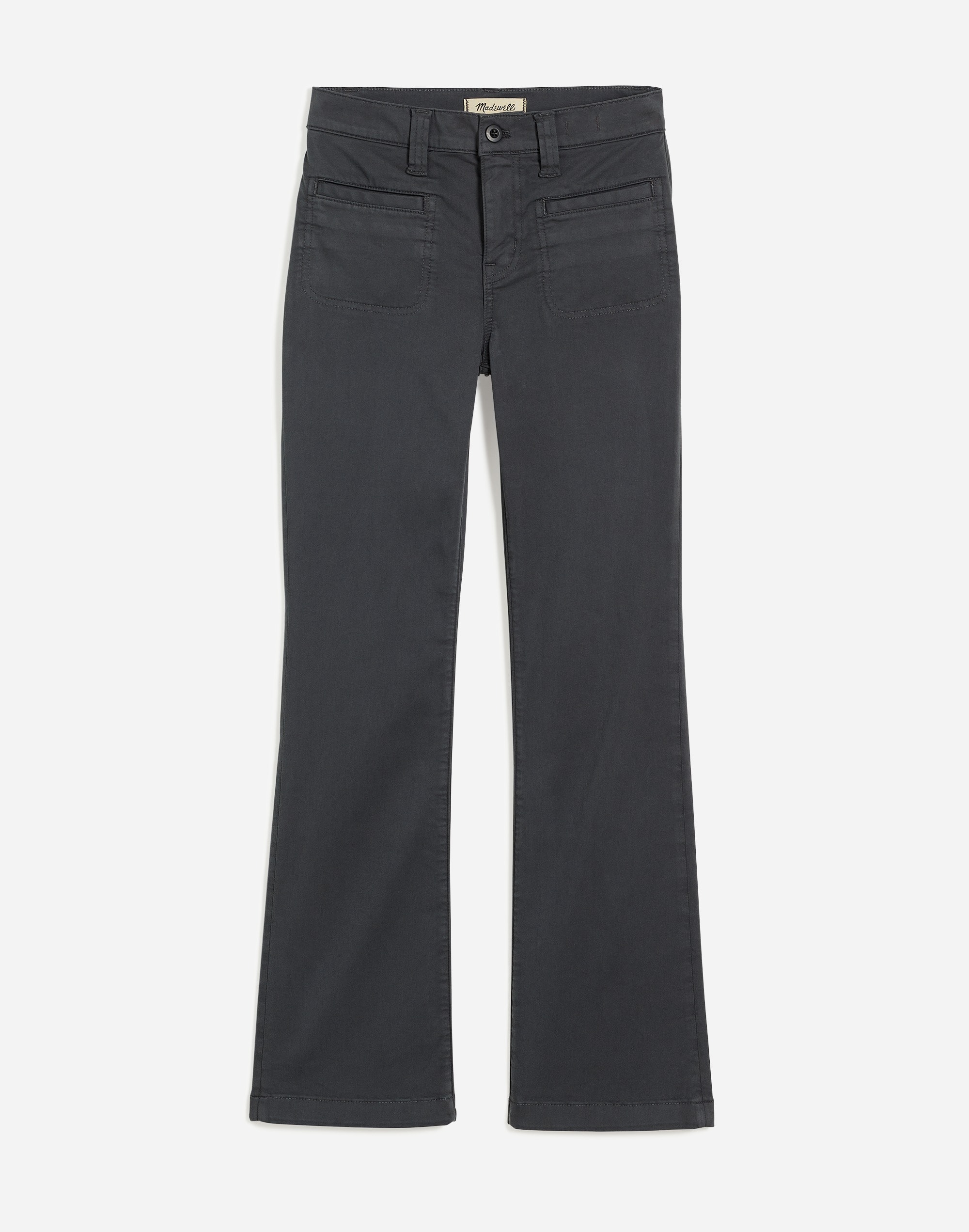 Petite Kick Out Crop Pants Garment-Dyed Sateen