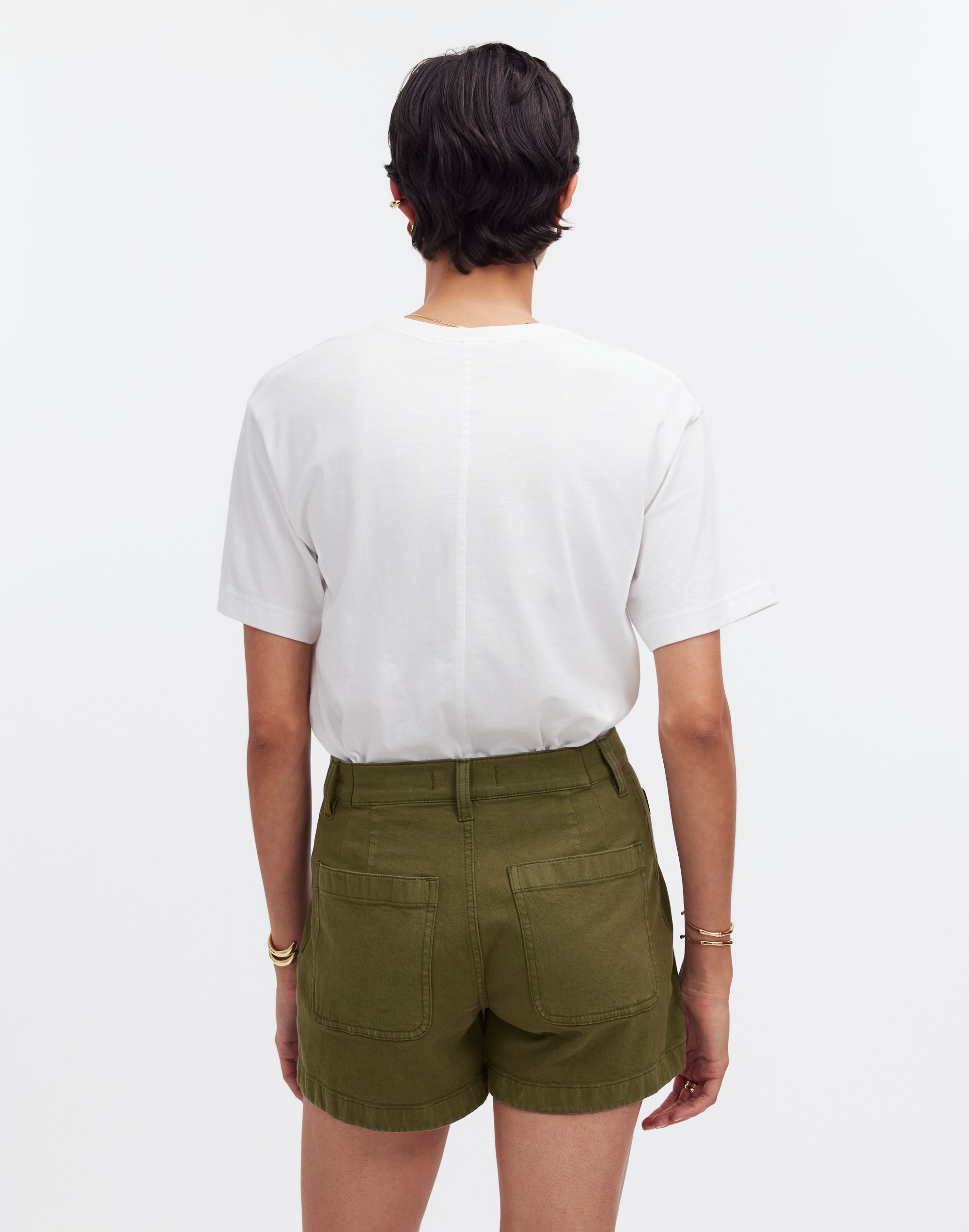 The Emmett Short Garment Dye: Patch Pocket Edition | Madewell