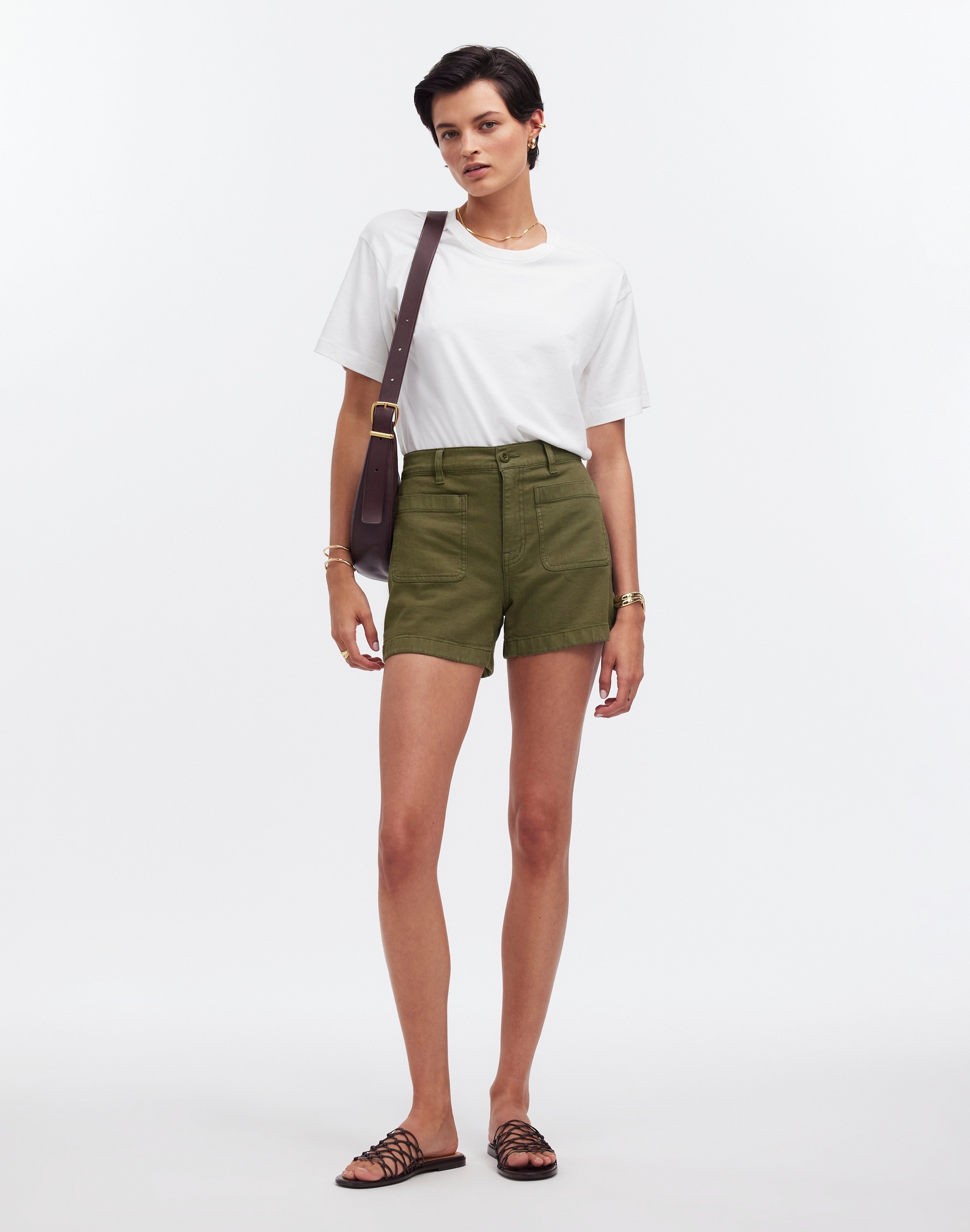 The Emmett Short Garment Dye: Patch Pocket Edition | Madewell