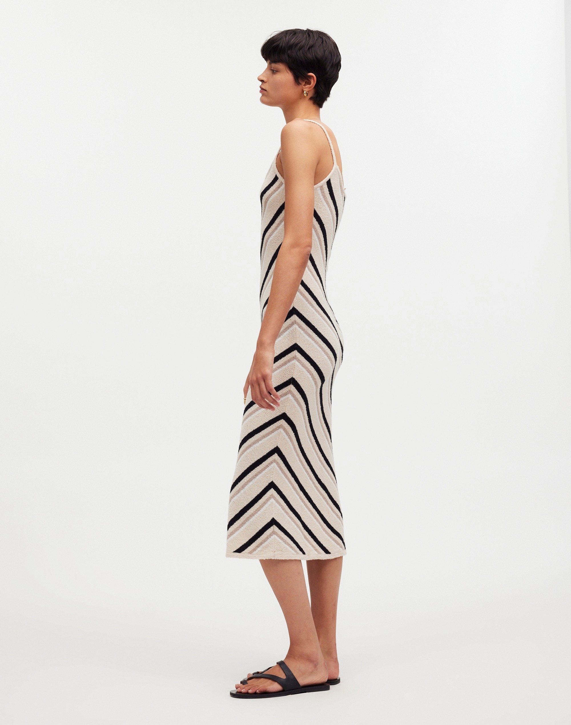 Zulu & Zephyr Husk Knit Dress Stripe | Madewell