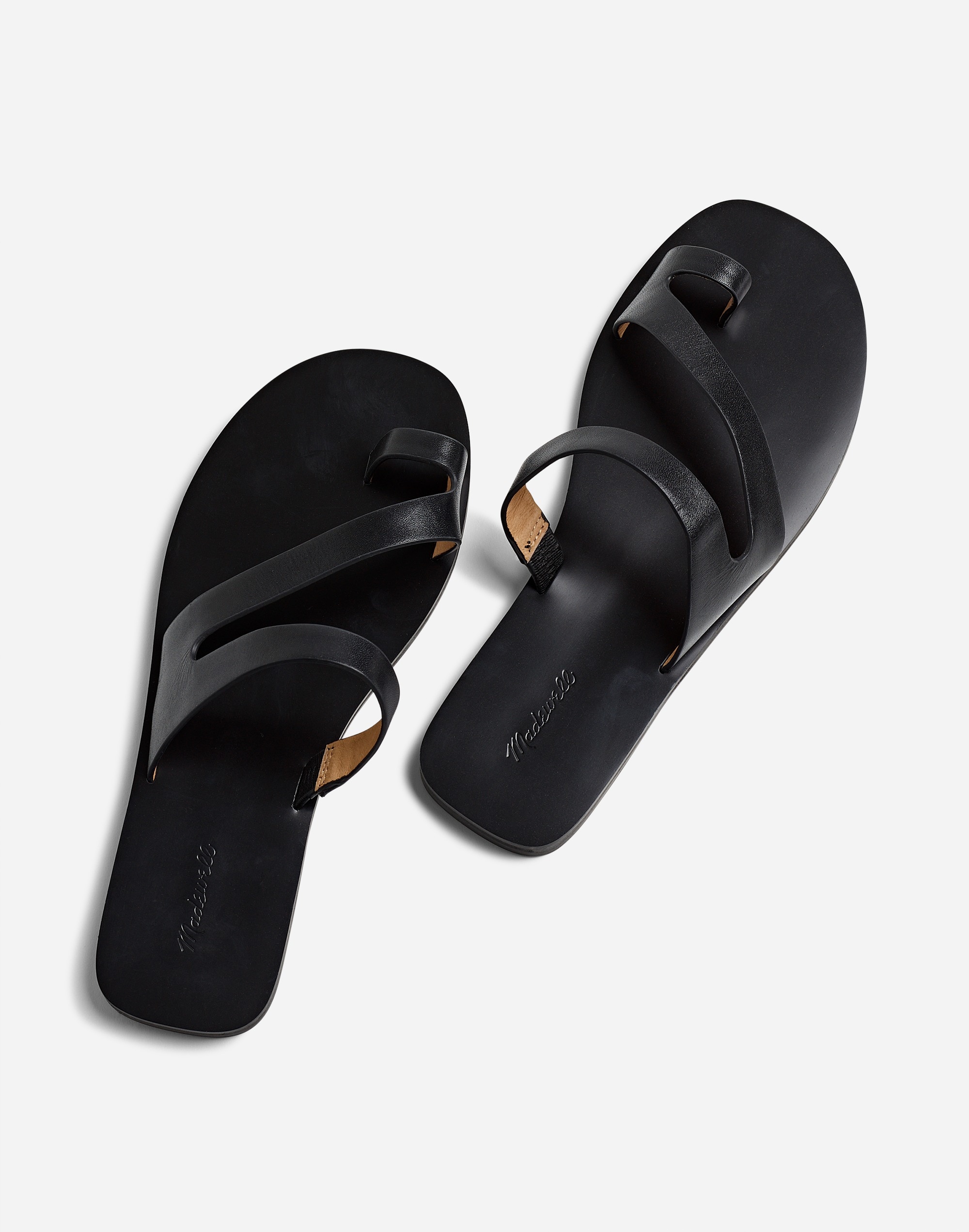 The Gabi Asymmetric-Strap Sandal