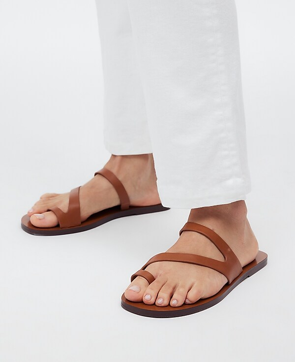 The Gabi Asymmetric-Strap Sandal