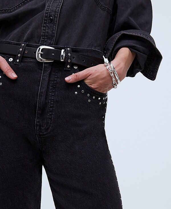 Limited-Edition Drop: The Studded '90s Straight Jean