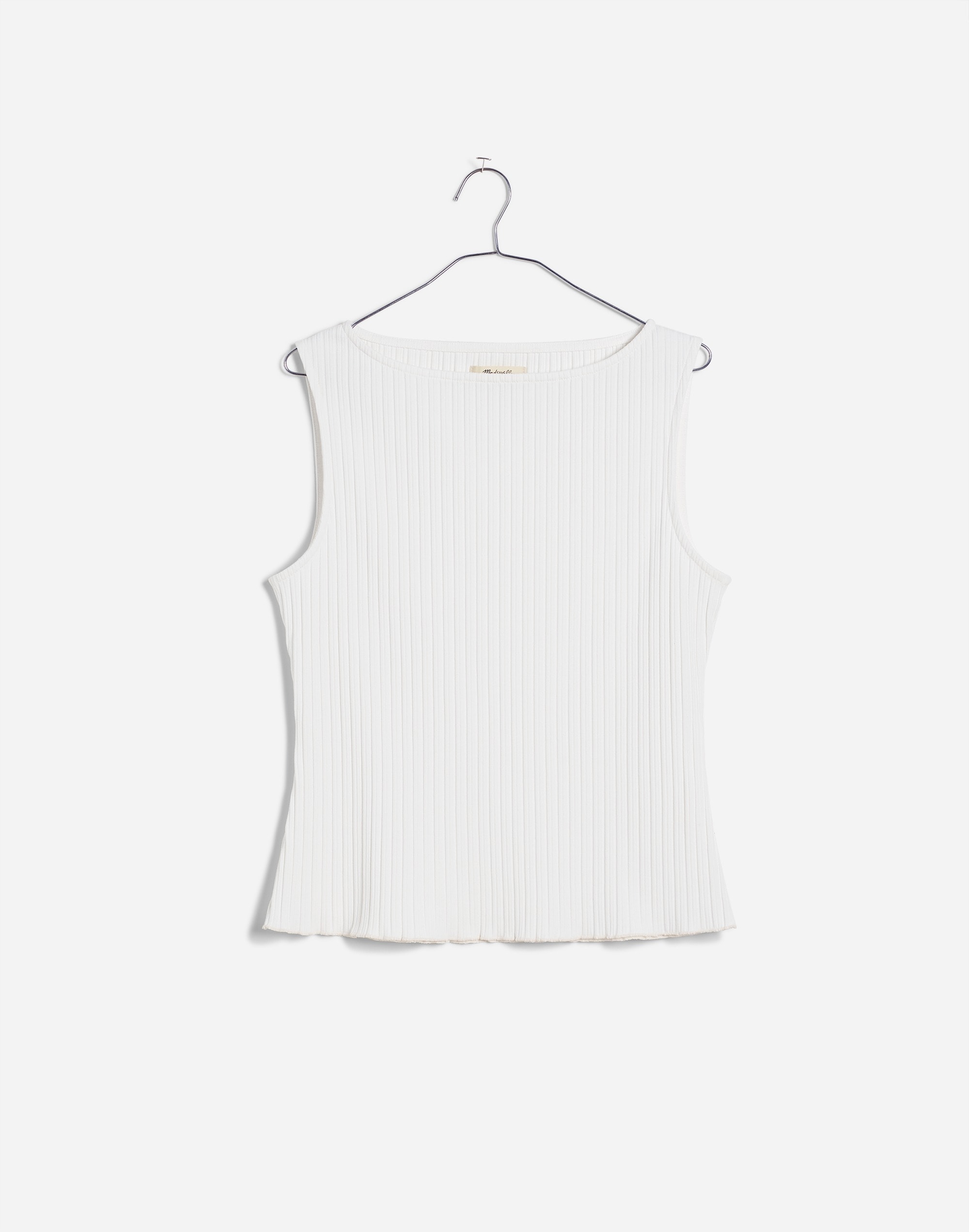 Ribbed Boatneck Tank | Madewell