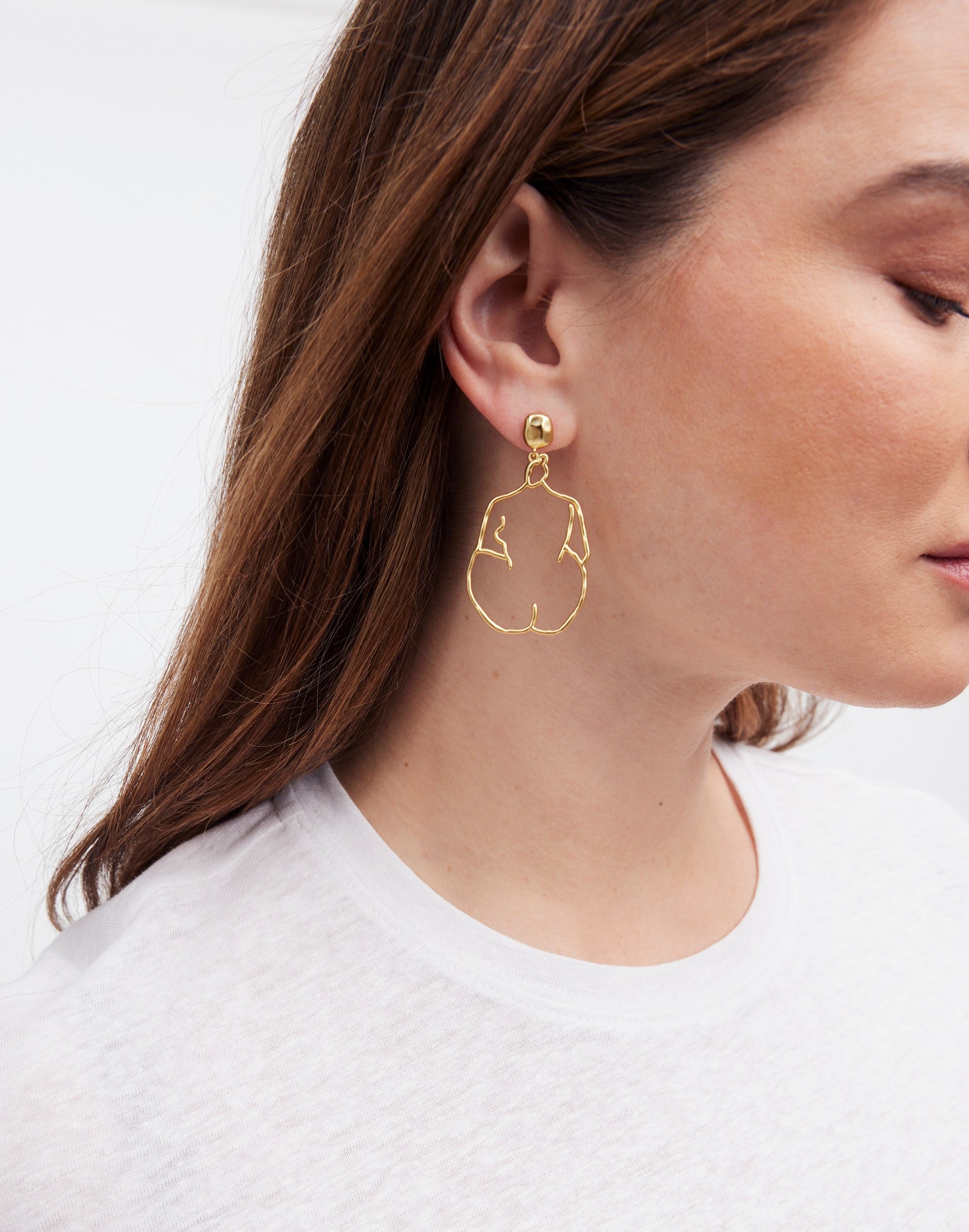 Madewell x Laetitia Rouget Statement Drop Earrings