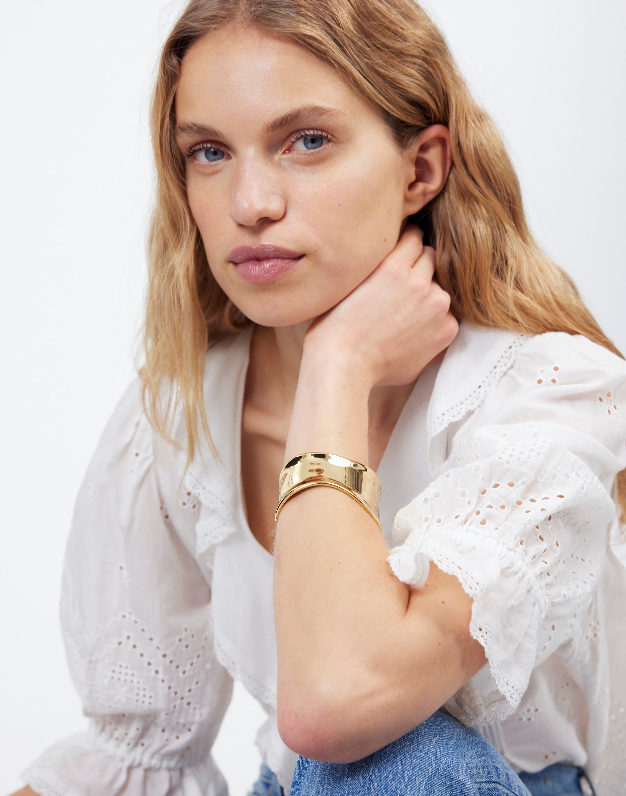 Chunky Dome Cuff Bracelet | Madewell