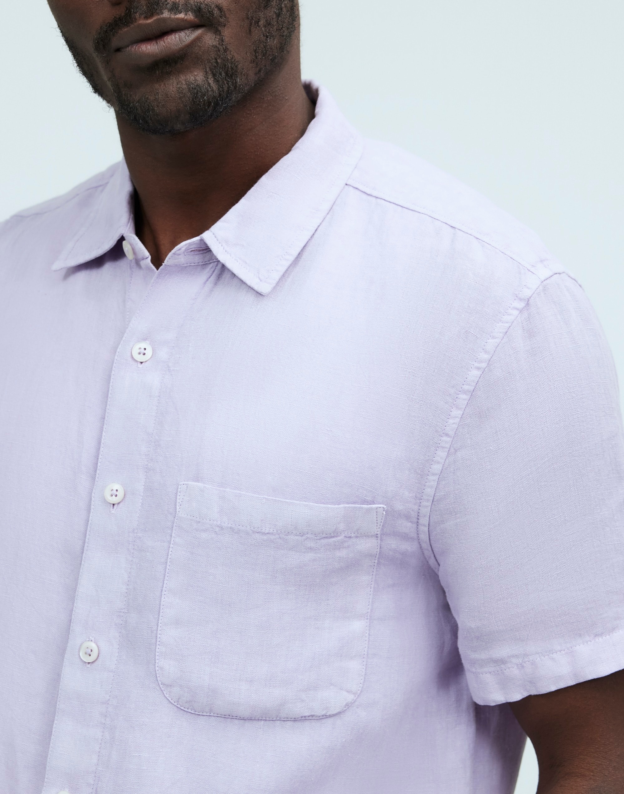 Easy Short-Sleeve Shirt Linen