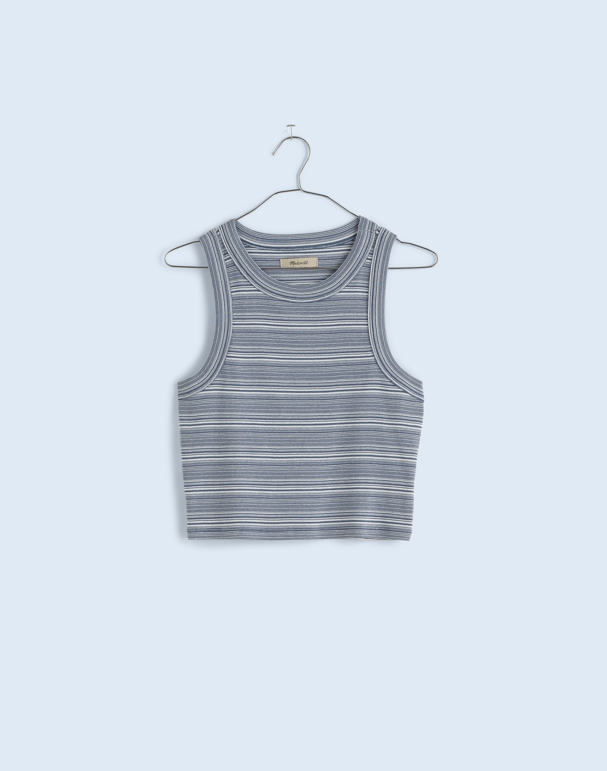 Supima® Rib Crop Tank | Madewell