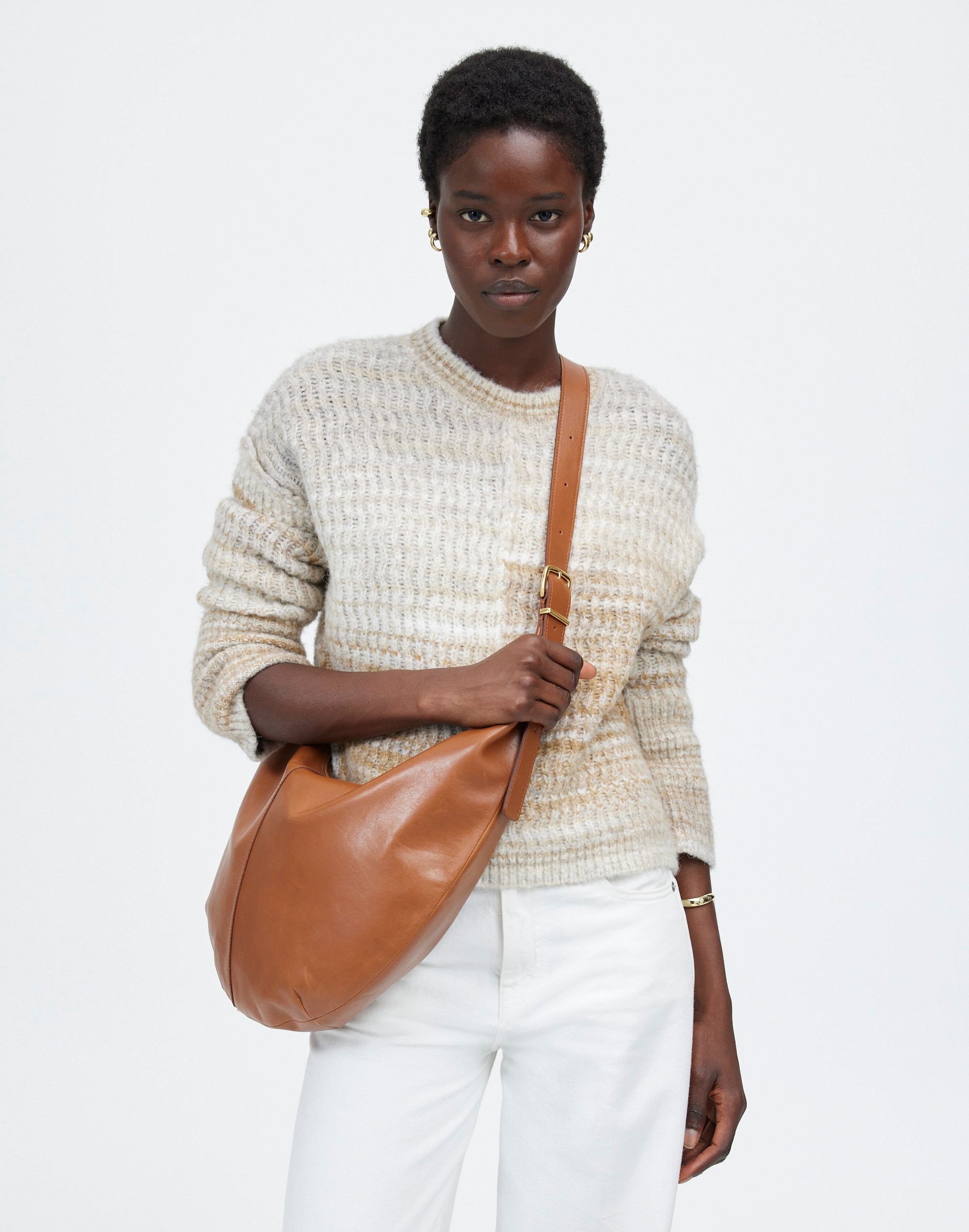 The Essential Curve Shoulder Bag | Madewell