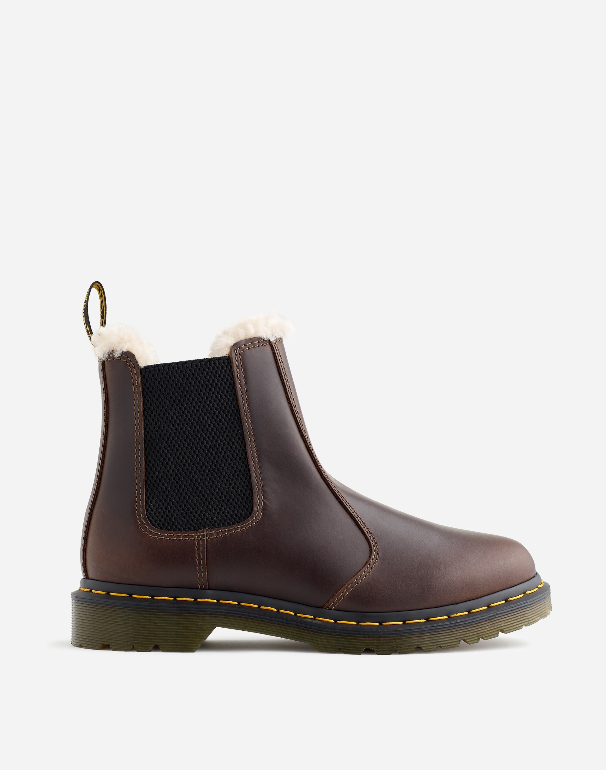 Dr. Martens® 2976 Lenore Faux Fur-Lined Chelsea Boots | Madewell