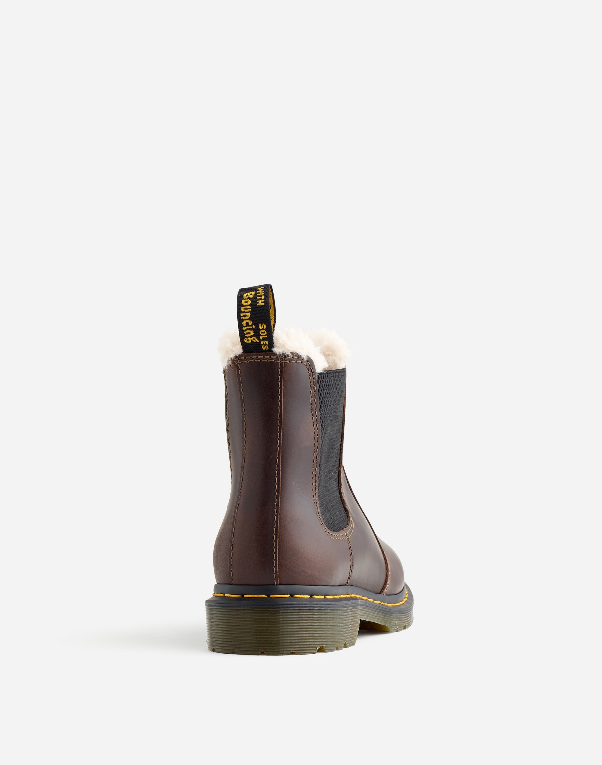 Dr. Martens® 2976 Lenore Faux Fur-Lined Chelsea Boots | Madewell