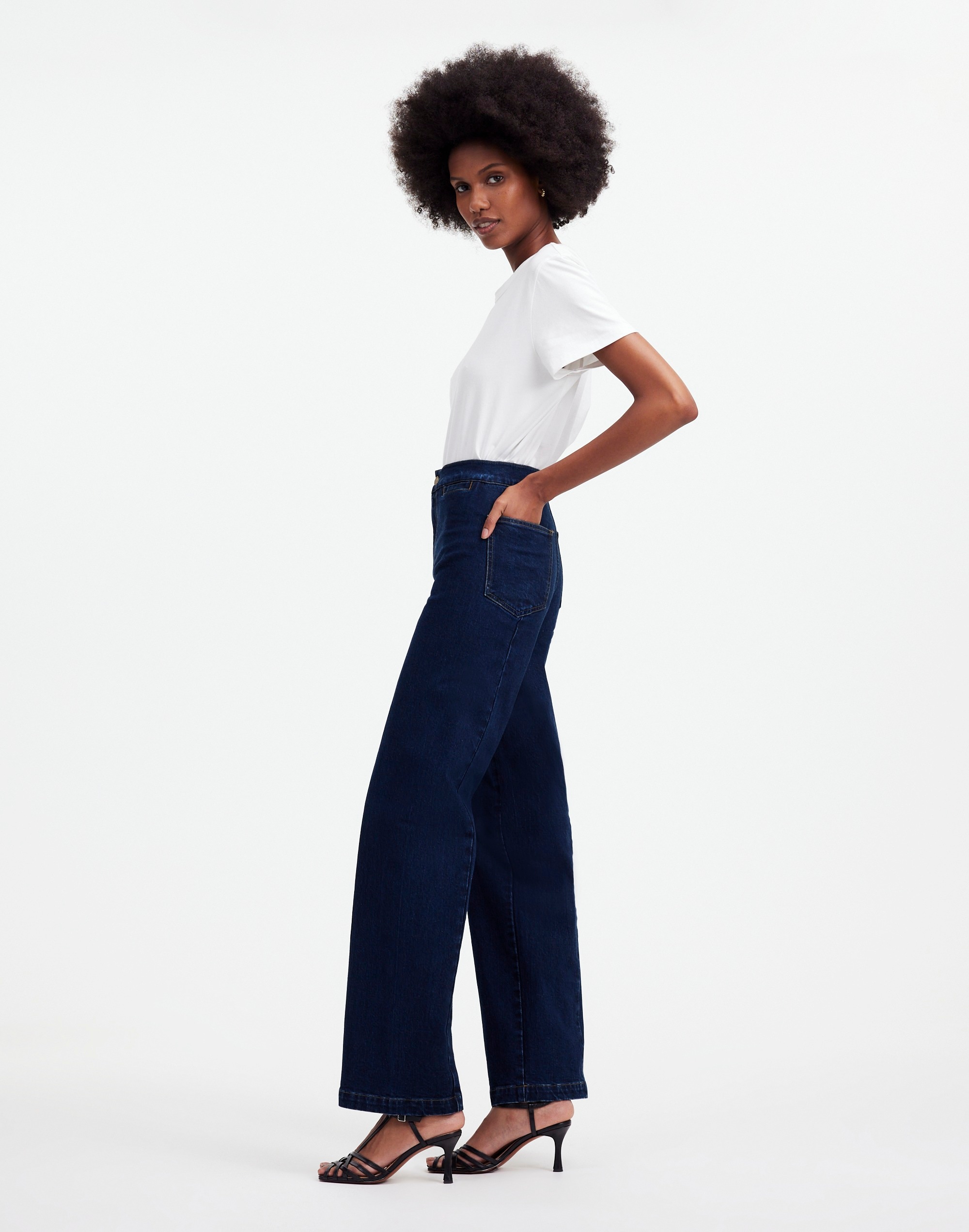 The Emmett Wide-Leg Jean: Welt Pocket Edition | Madewell