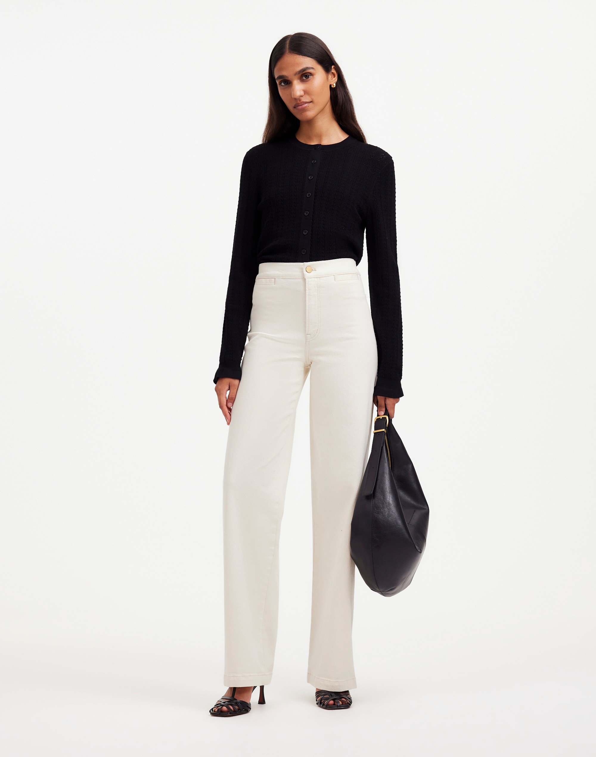 The Tall Emmett Wide-Leg Jean Vintage Canvas: Welt Pocket Edition | Madewell