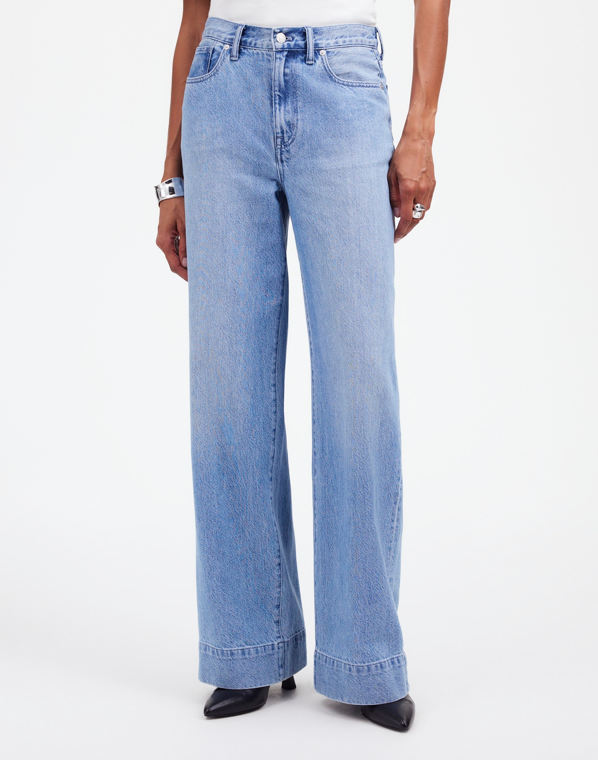 Superwide-Leg Jeans Lintz Wash | Madewell