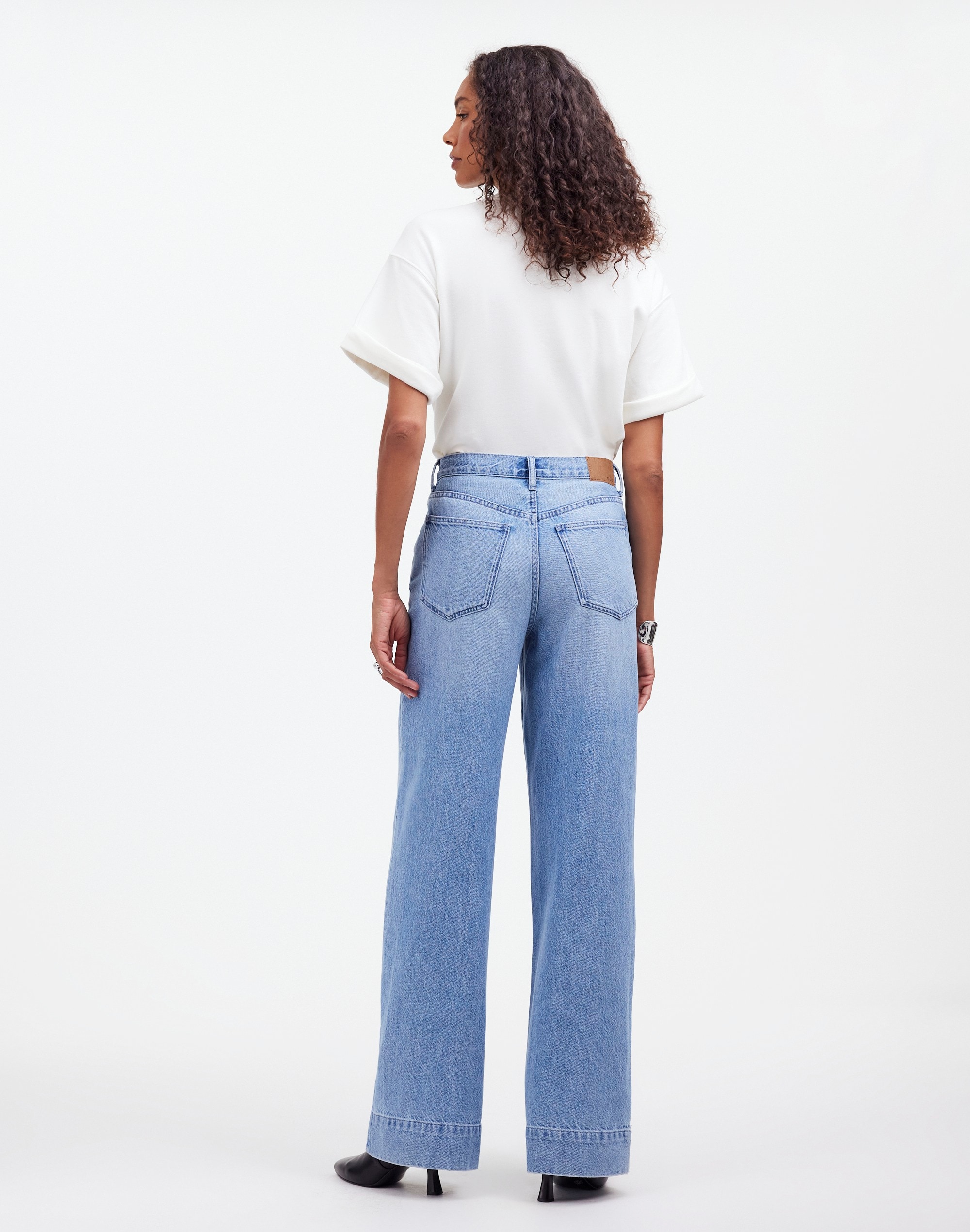 Superwide-Leg Jeans Lintz Wash | Madewell