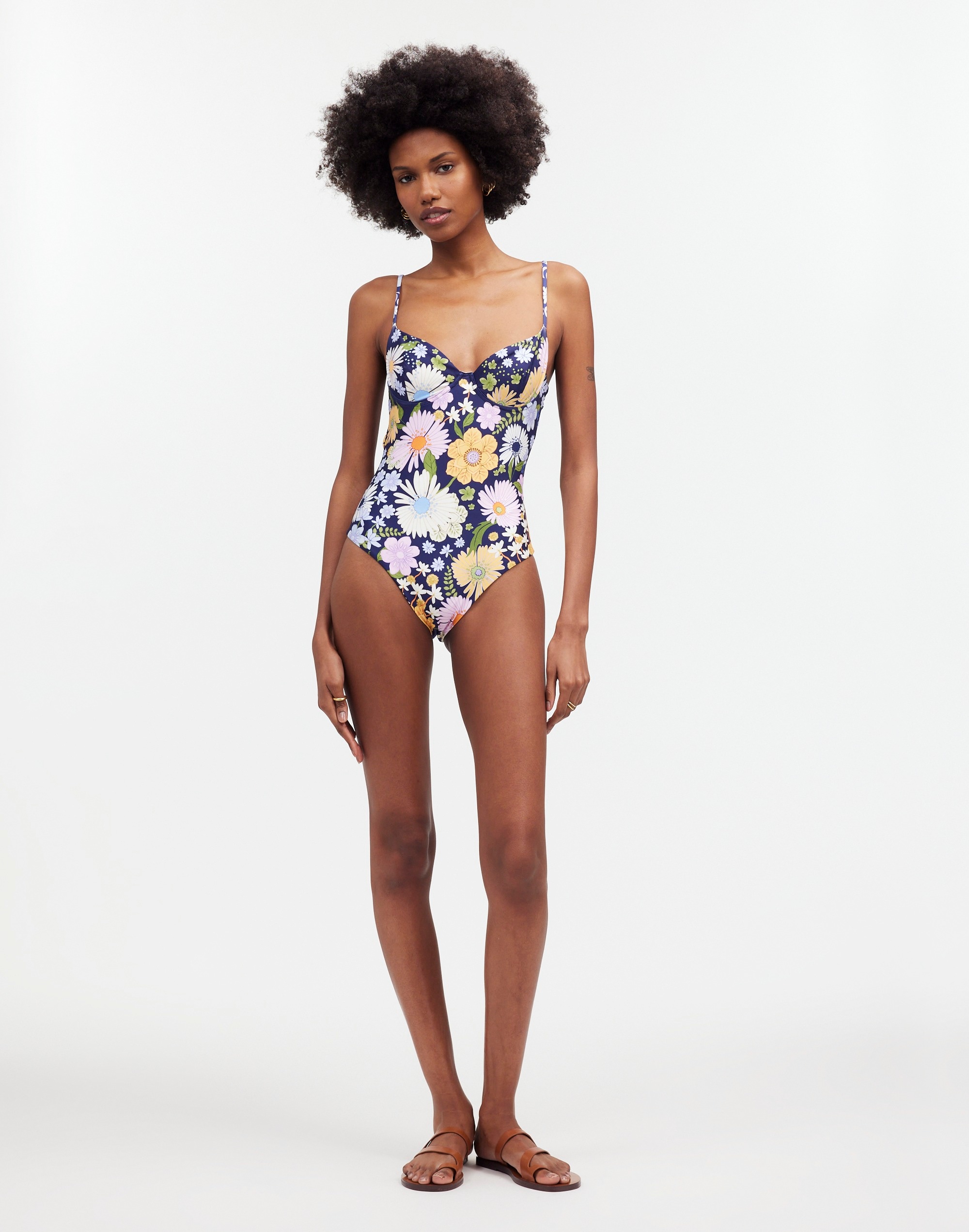 Madewell x Agua Bendita Petra One-Piece Swimsuit |