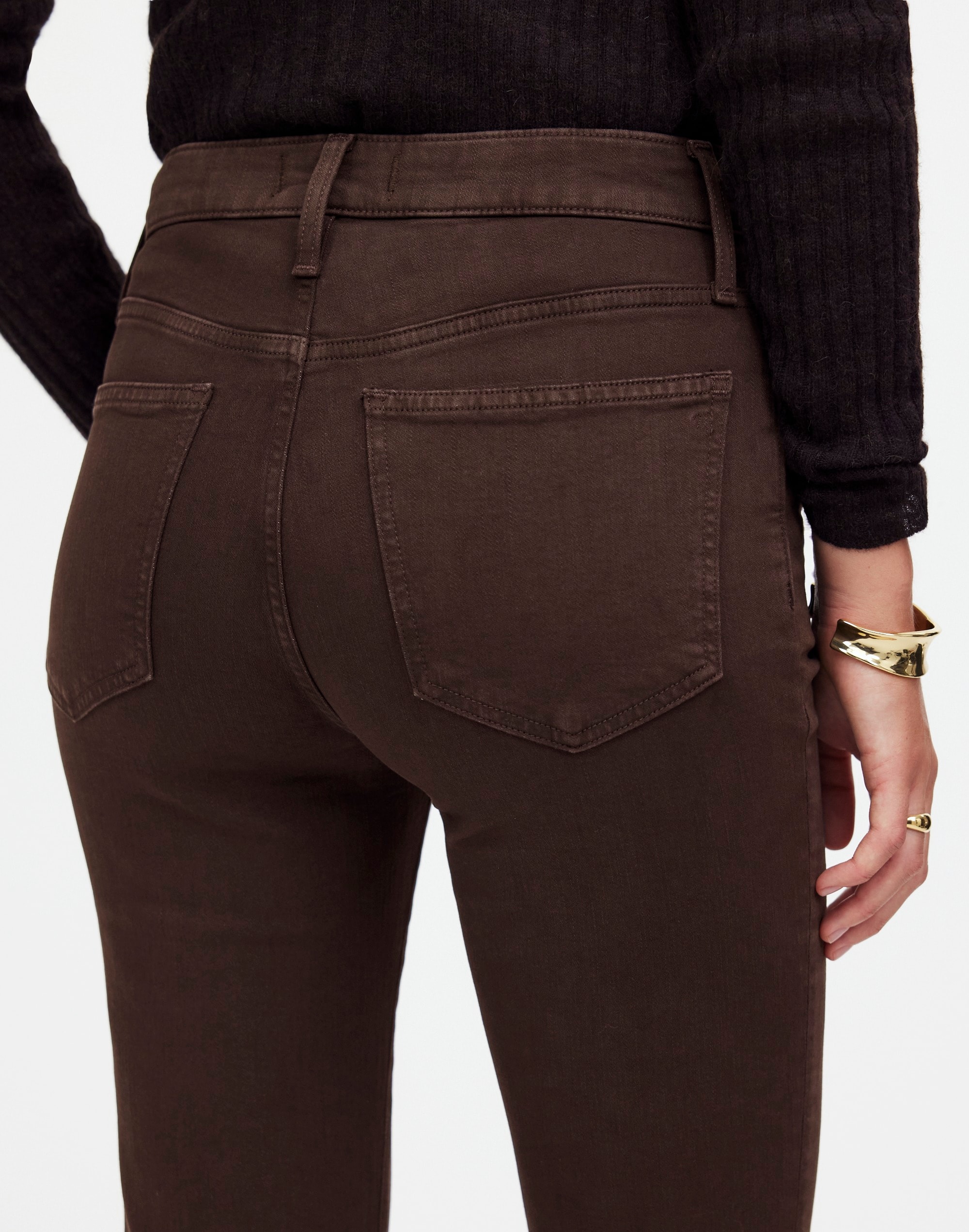 Kick Out Crop Jeans Driftwood Brown: Raw-Hem Edition | Madewell