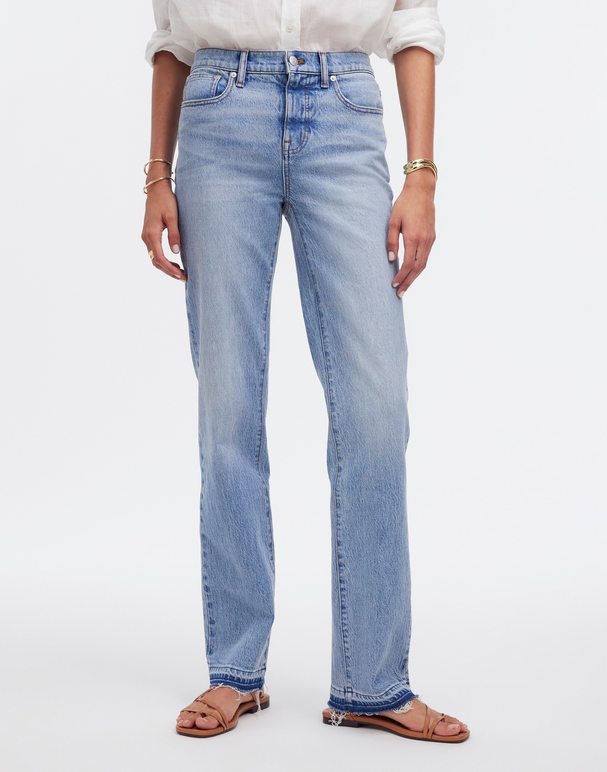 The '90s Straight Mid-Rise Jean | Madewell