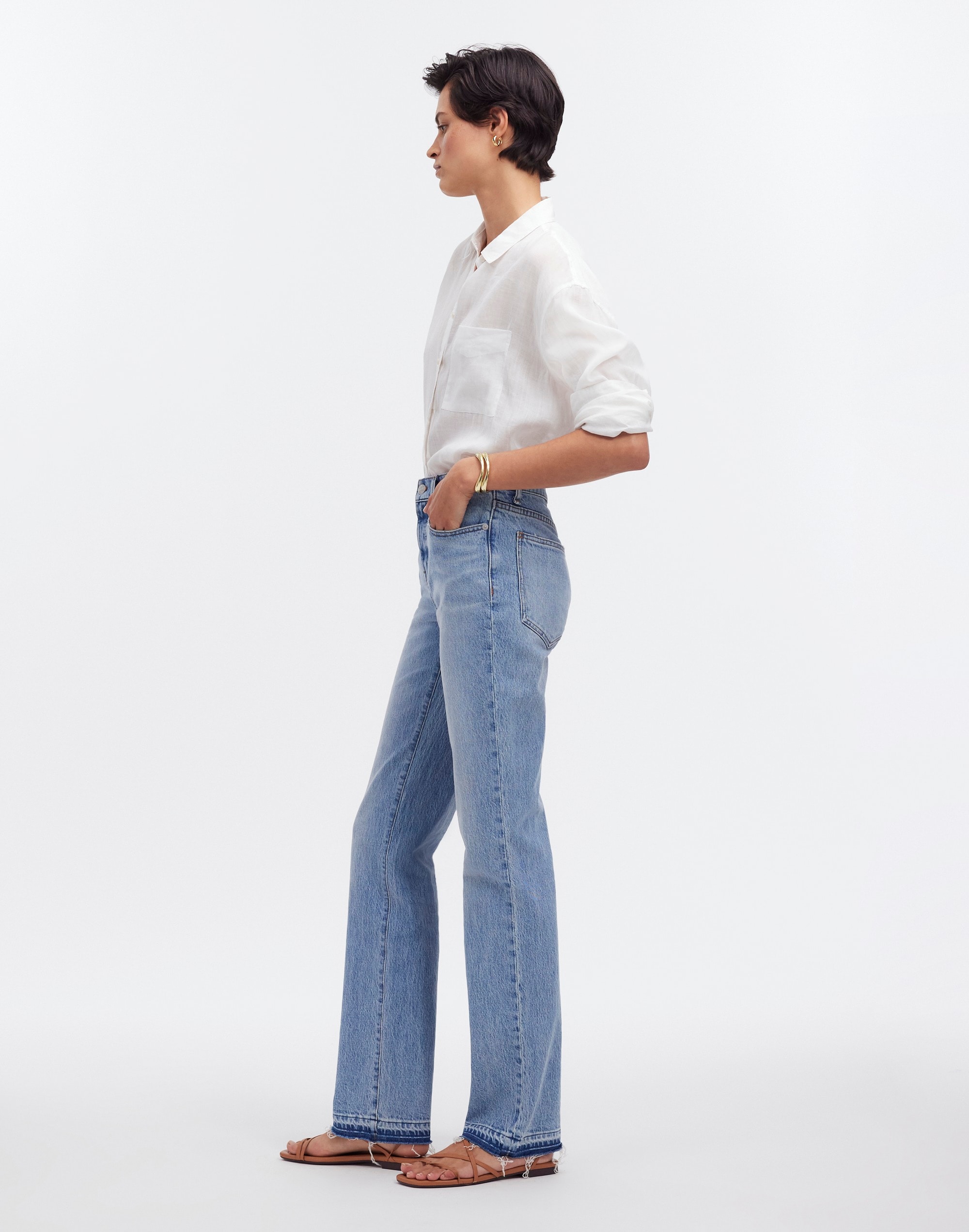 The '90s Straight Mid-Rise Jean | Madewell