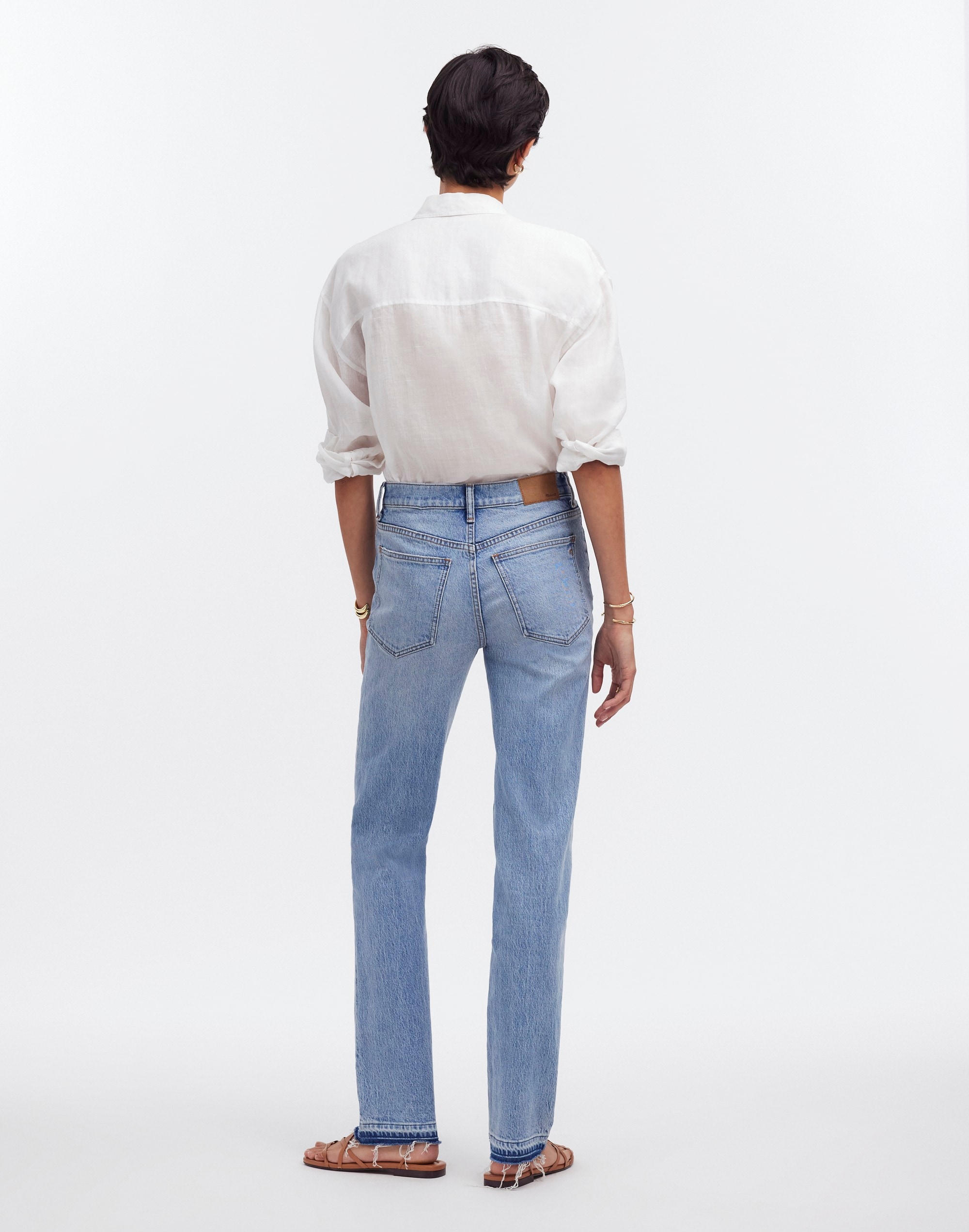 The '90s Straight Mid-Rise Jean | Madewell