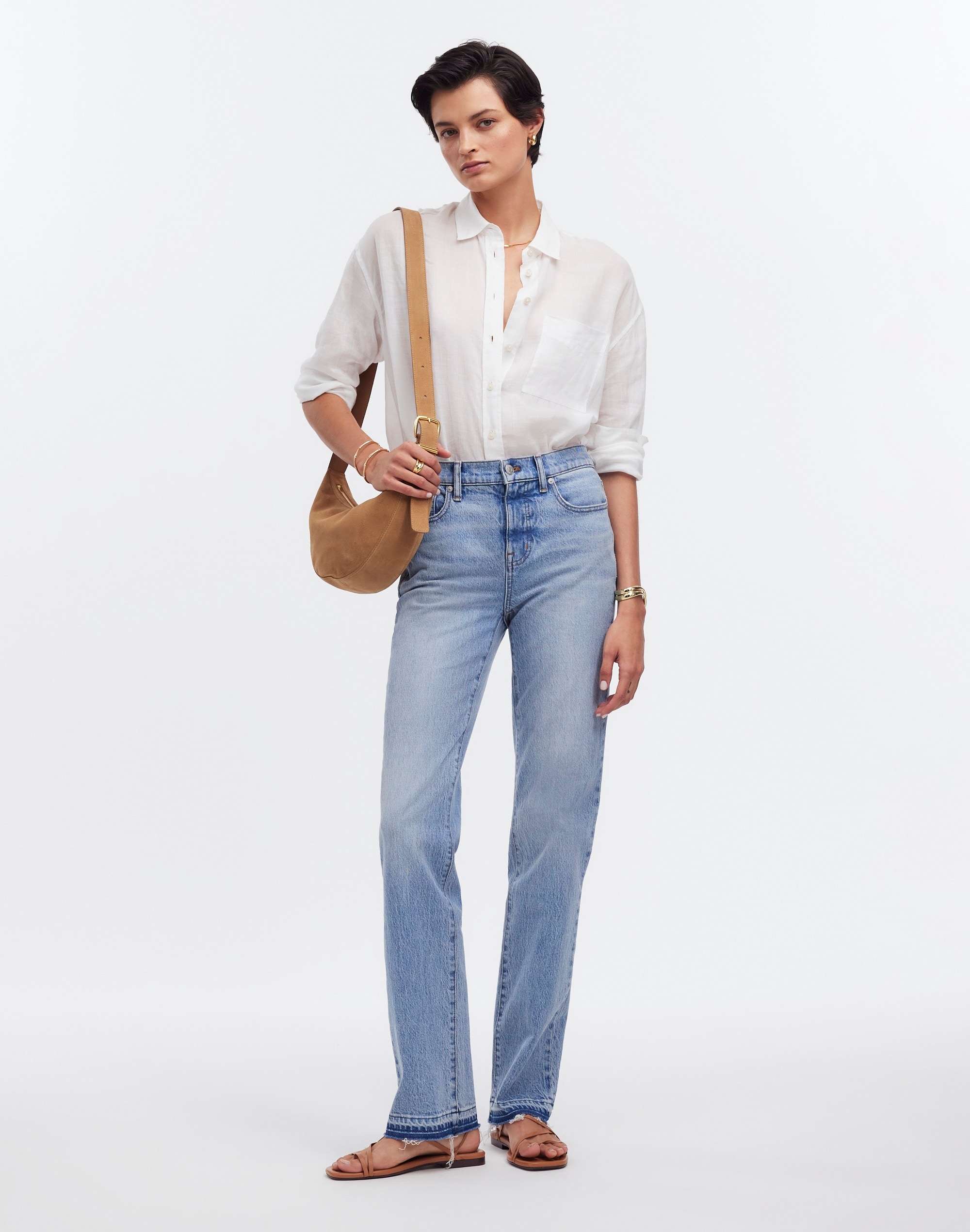 The '90s Straight Mid-Rise Jean | Madewell