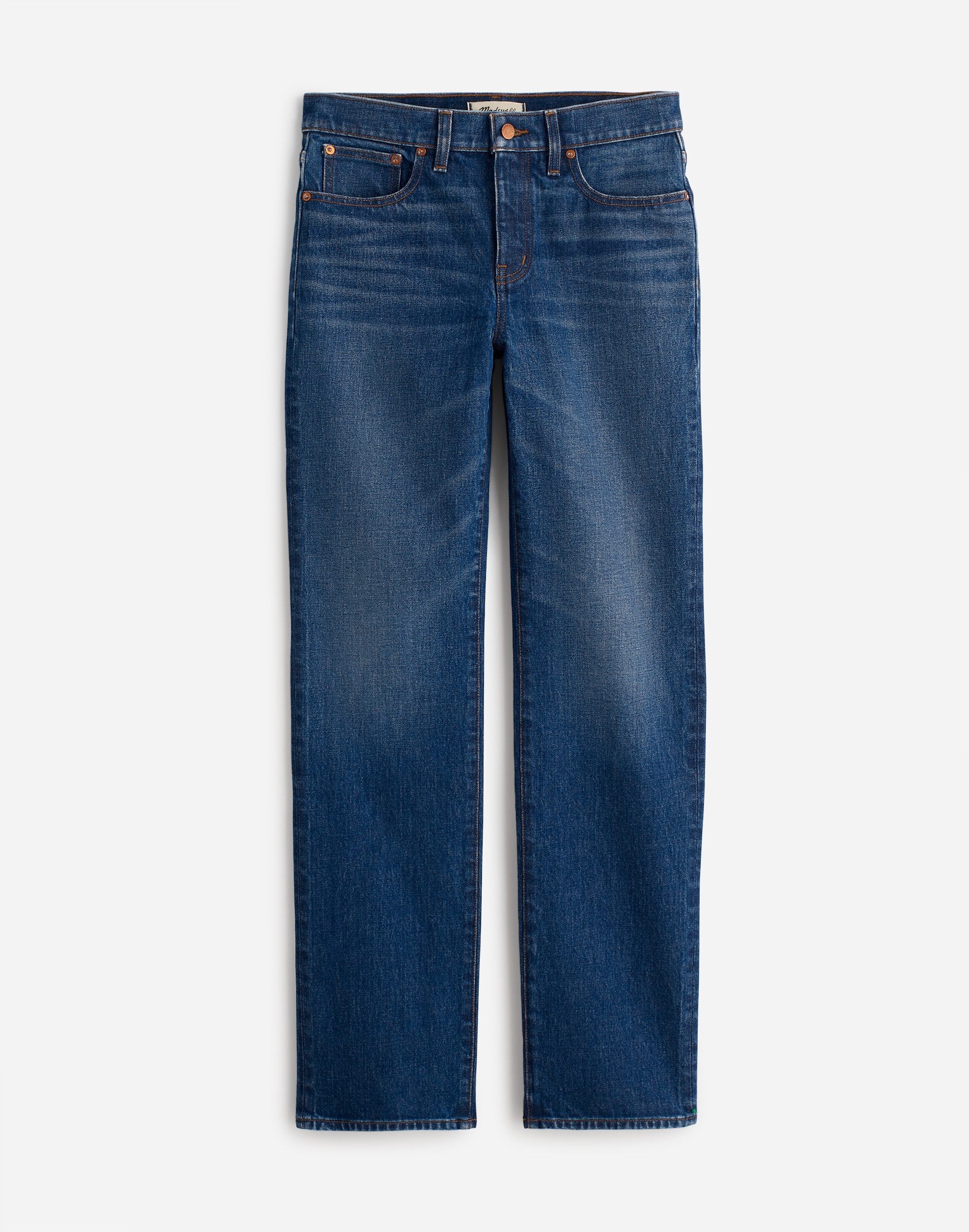 The '90s Straight Mid-Rise Jean Osada Wash | Madewell