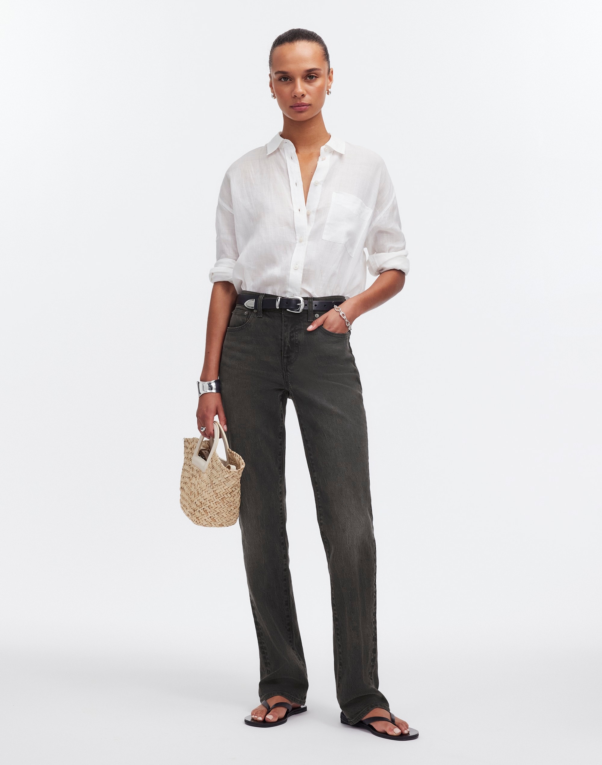 The Tall '90s Straight Mid-Rise Jean | Madewell