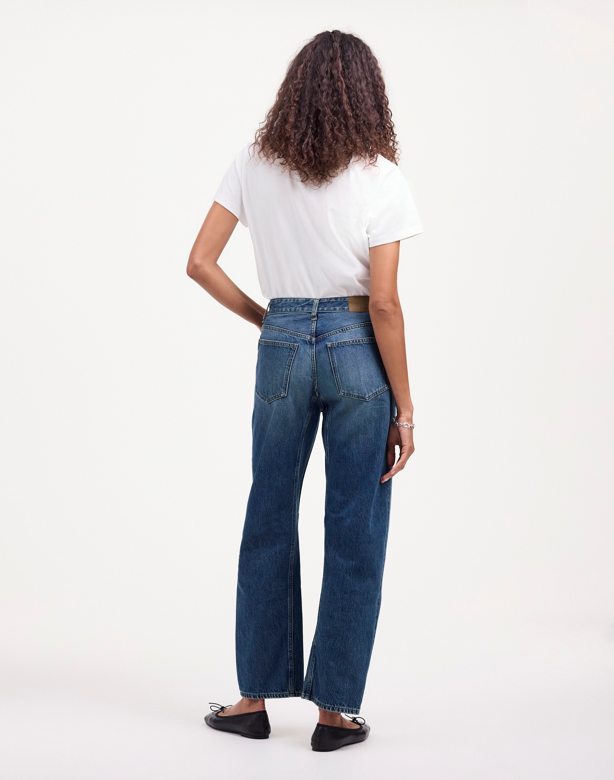 The Darted Barrel-Leg Jean | Madewell