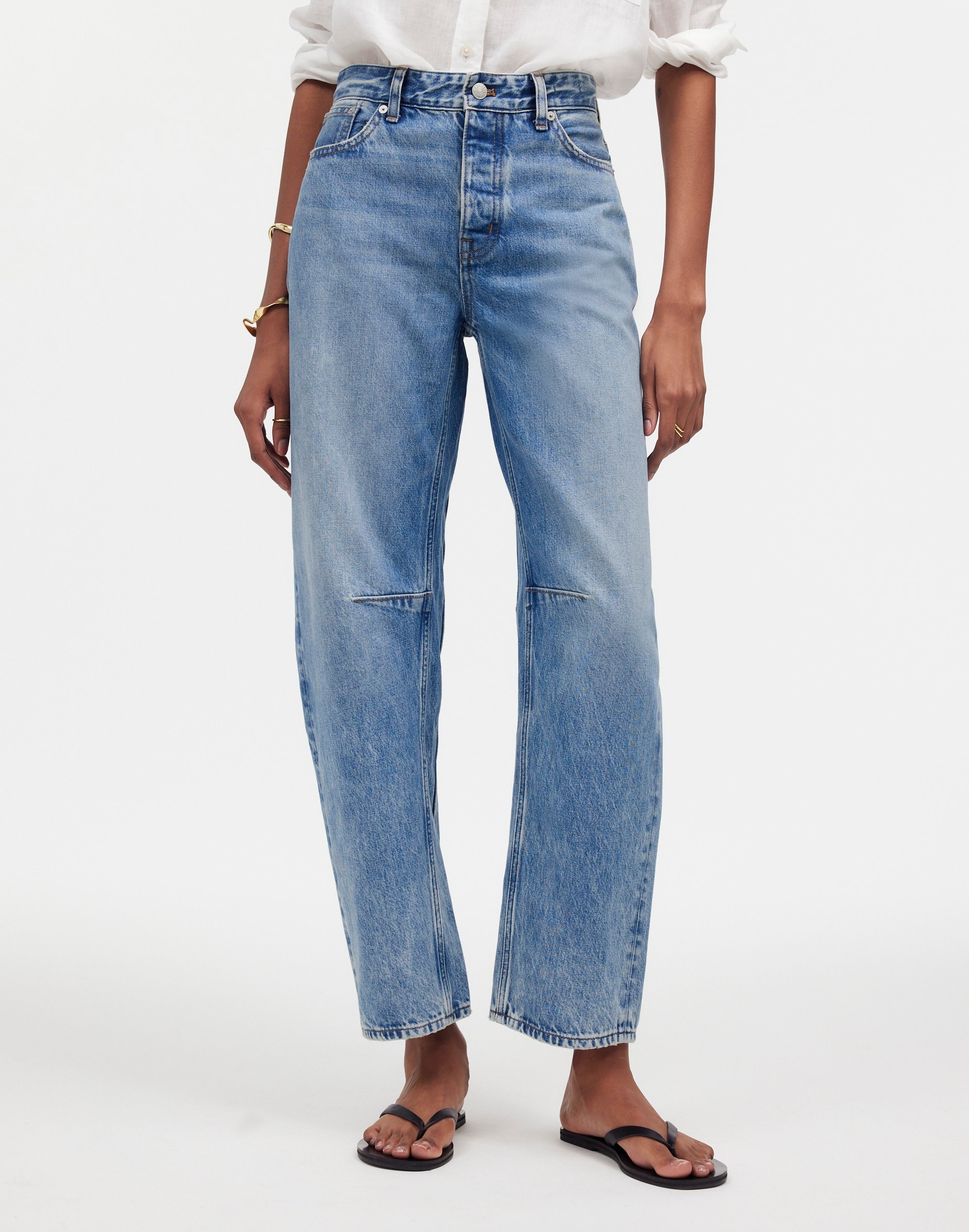 The Tall Darted Barrel-Leg Jean | Madewell