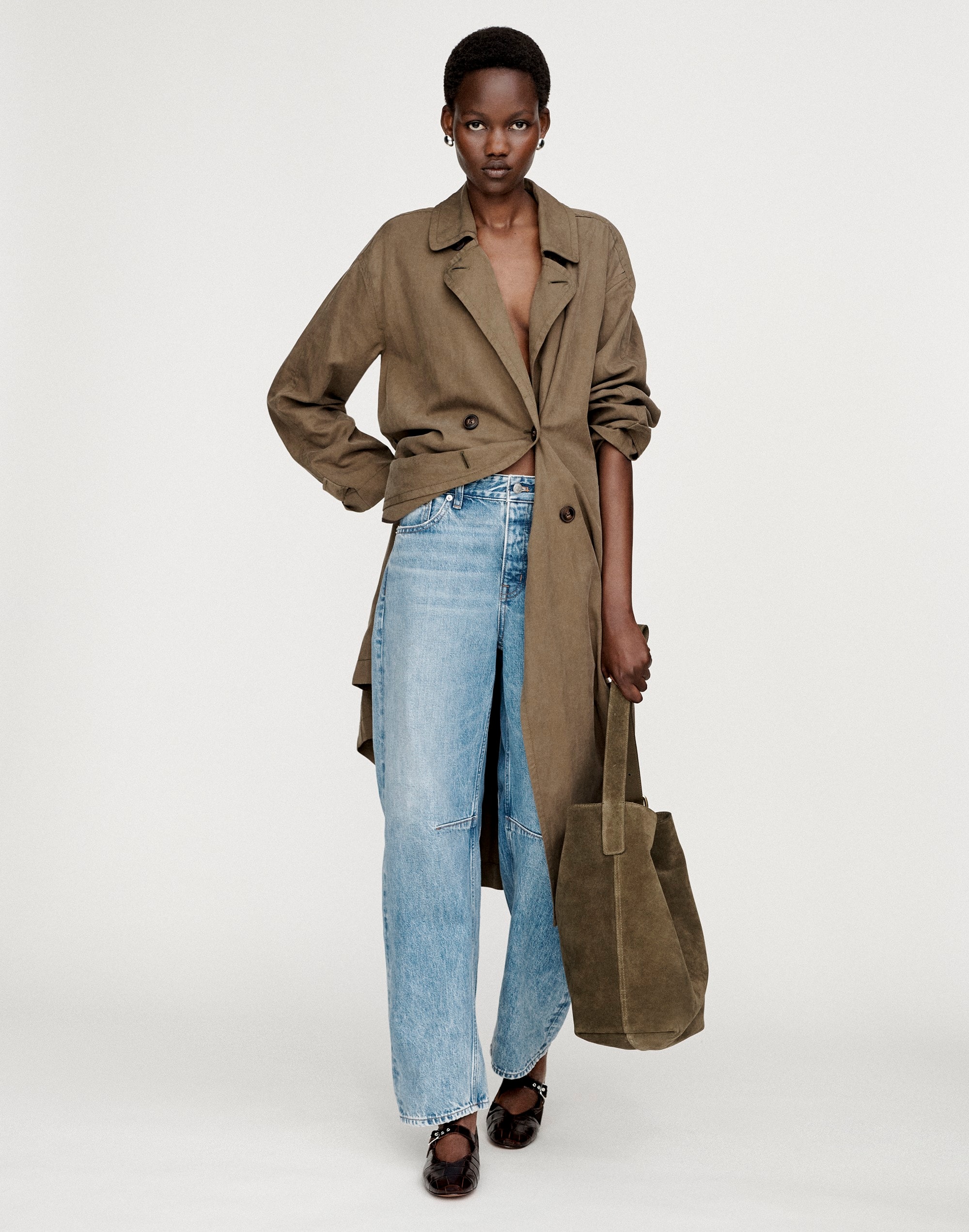 The Tall Darted Barrel-Leg Jean | Madewell