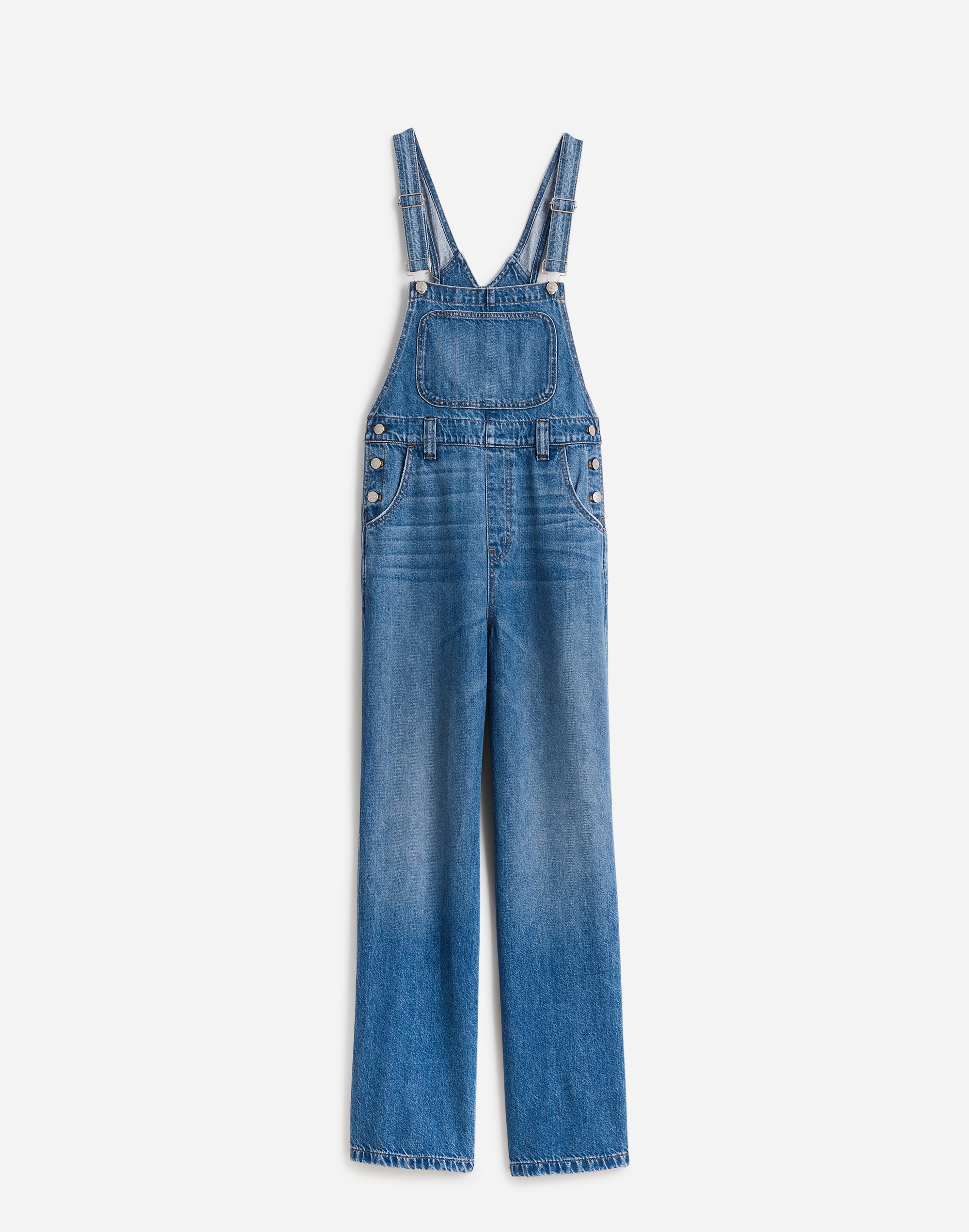 Wide-Leg Overalls Noreen Wash | Madewell