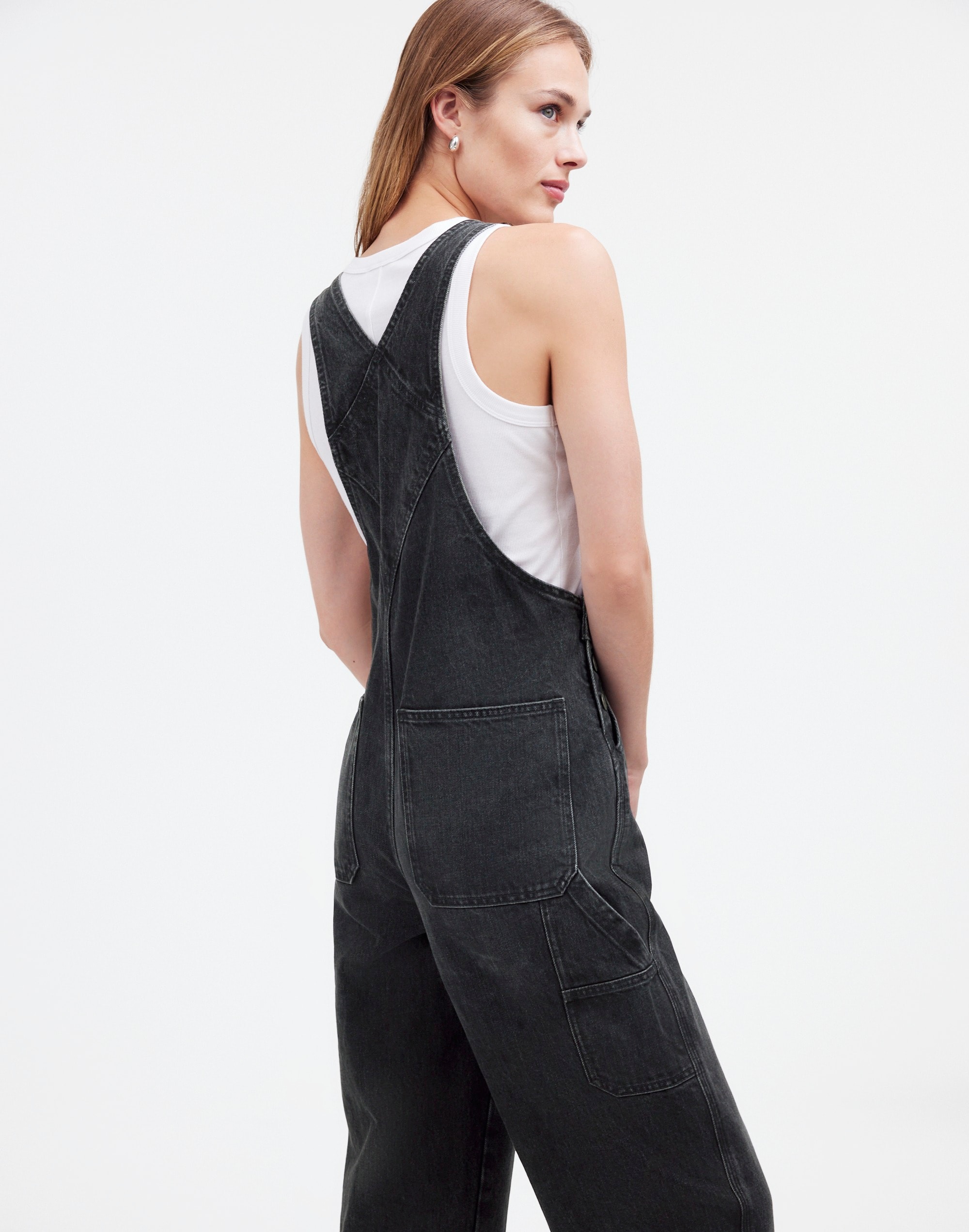 Denim Oversized Carpenter Overalls Oakville Wash | Madewell