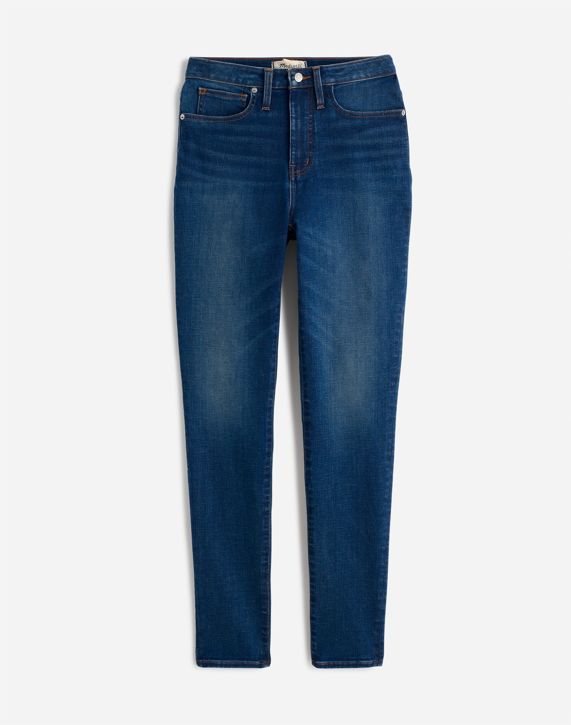 Curvy 10" High-Rise Skinny Jeans Alabara Wash | Madewell