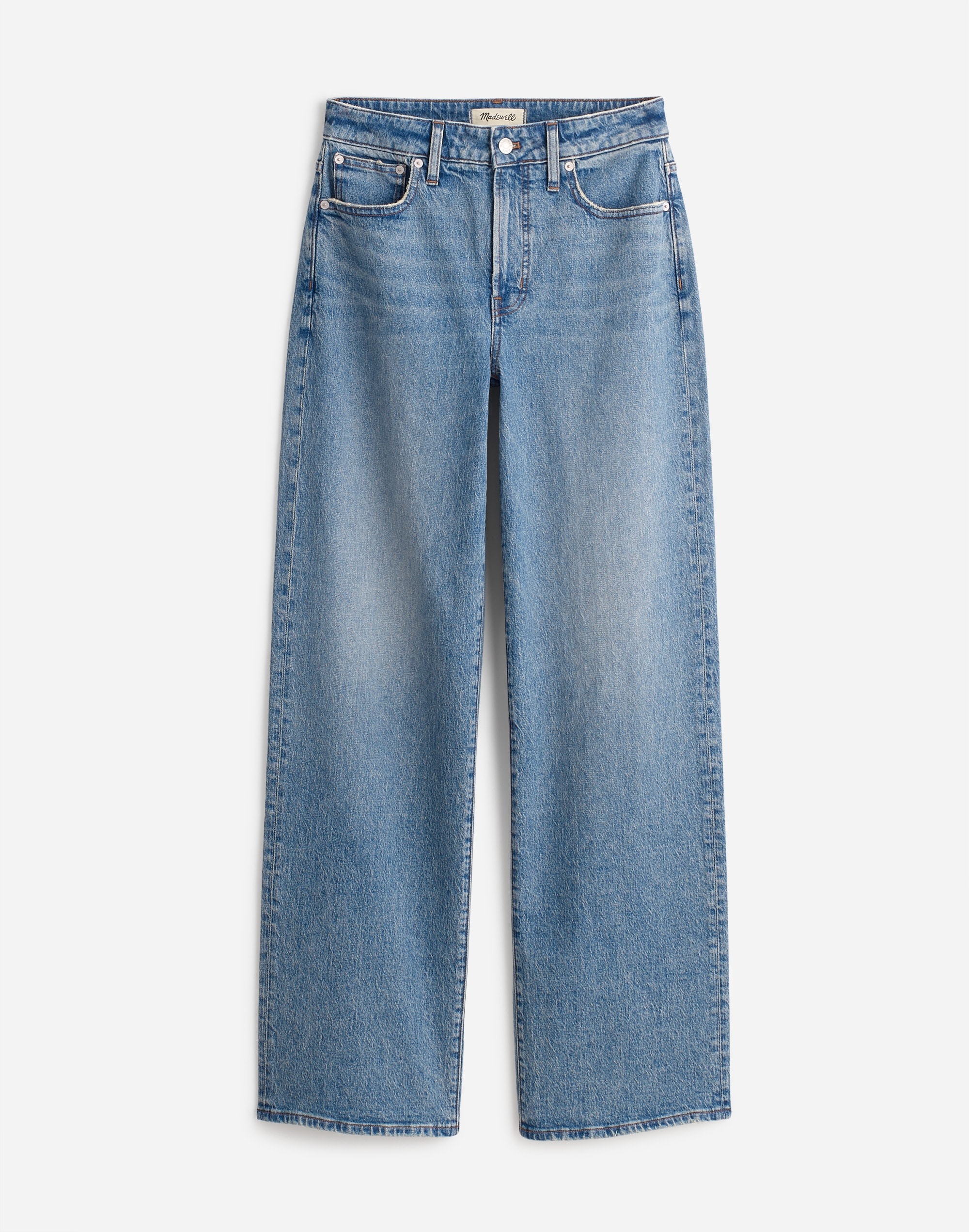 The Petite Curvy Perfect Vintage Wide-Leg Jean | Madewell