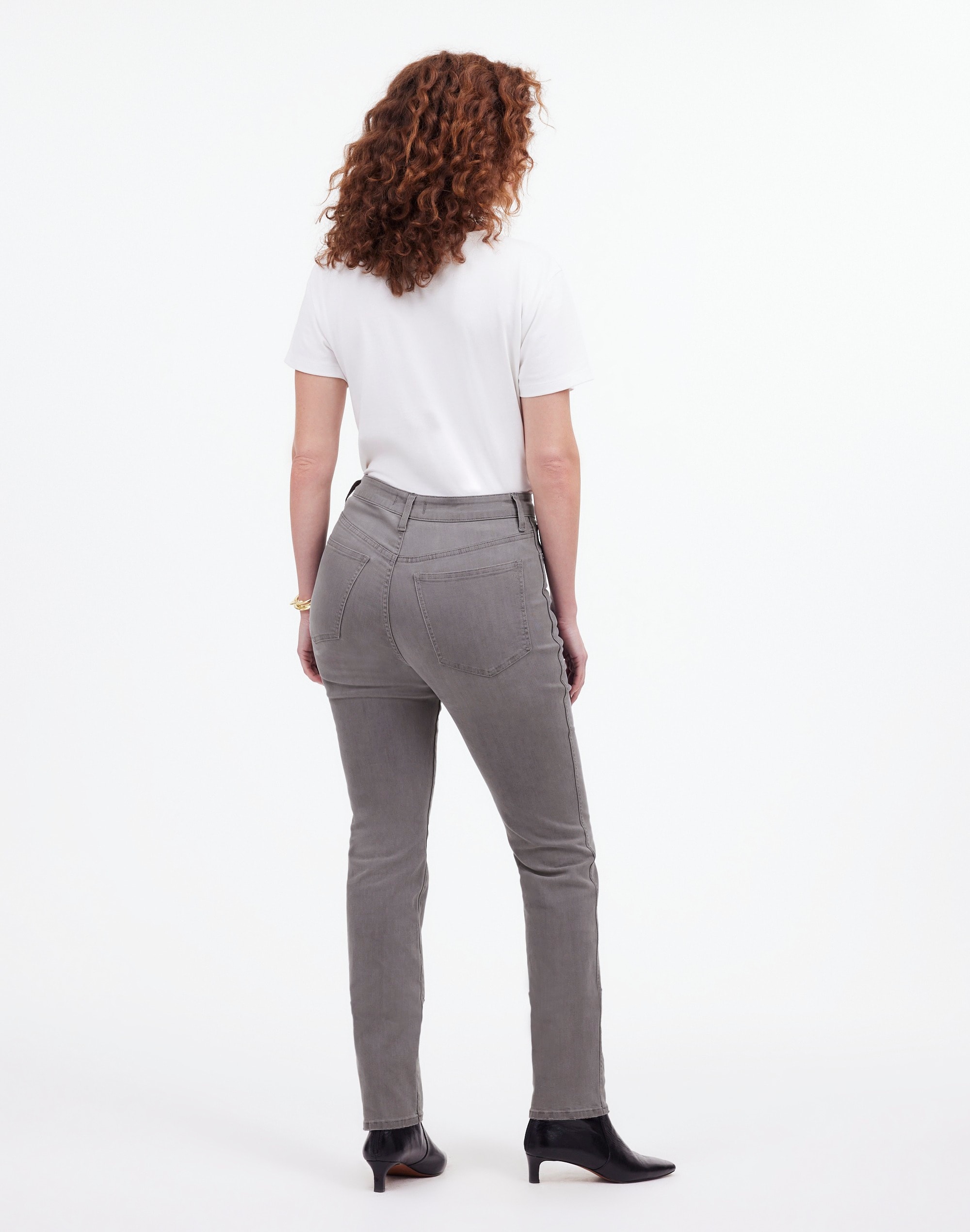 Petite Curvy Mid-Rise Stovepipe Jeans Hallandale Wash | Madewell