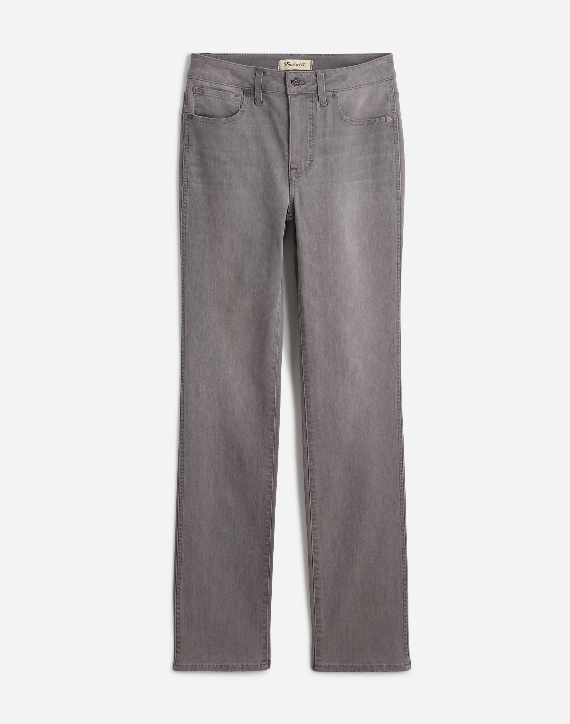 Petite Curvy Mid-Rise Stovepipe Jeans Hallandale Wash | Madewell