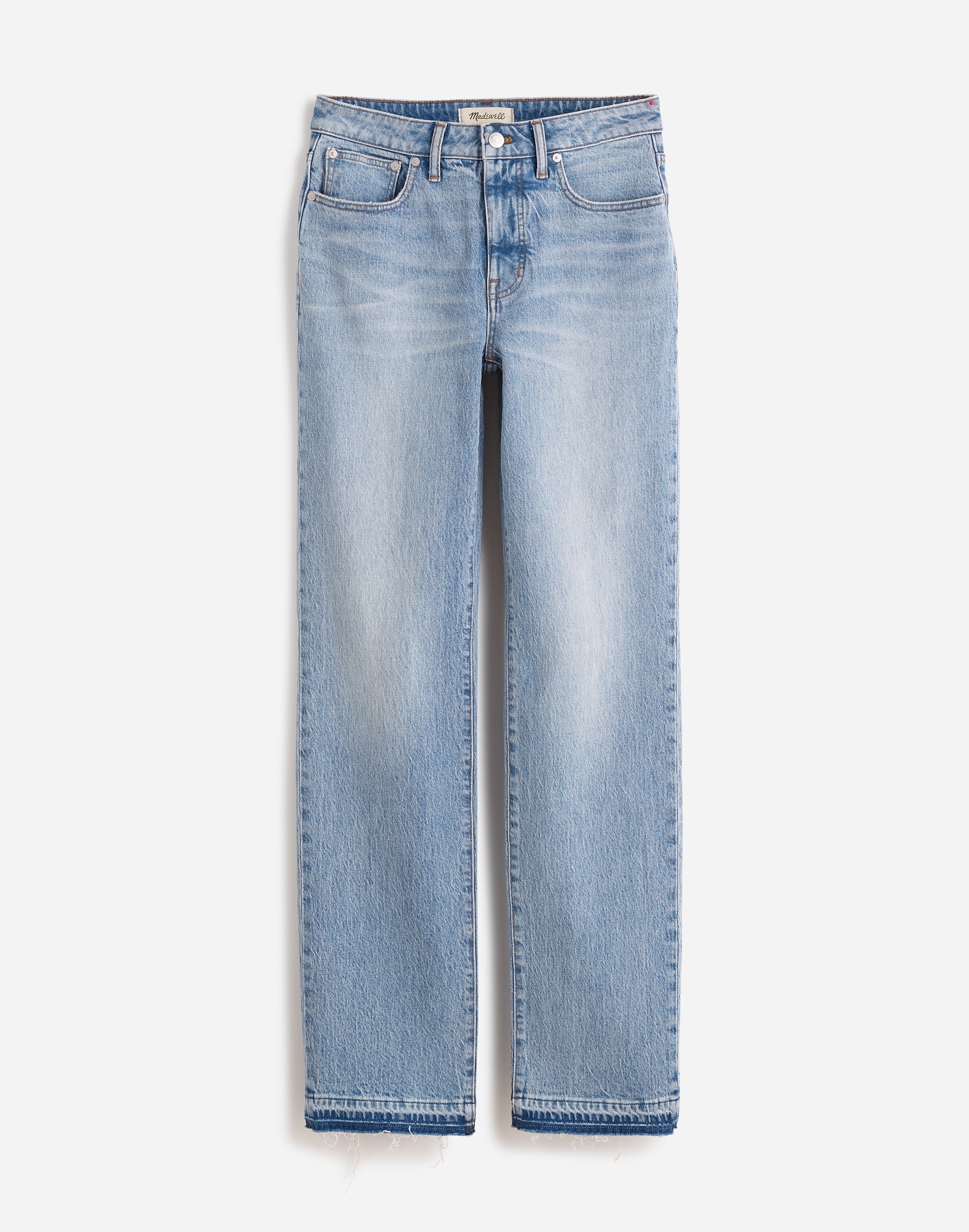 The Curvy '90s Straight Mid-Rise Jean Barbosa Wash | Madewell