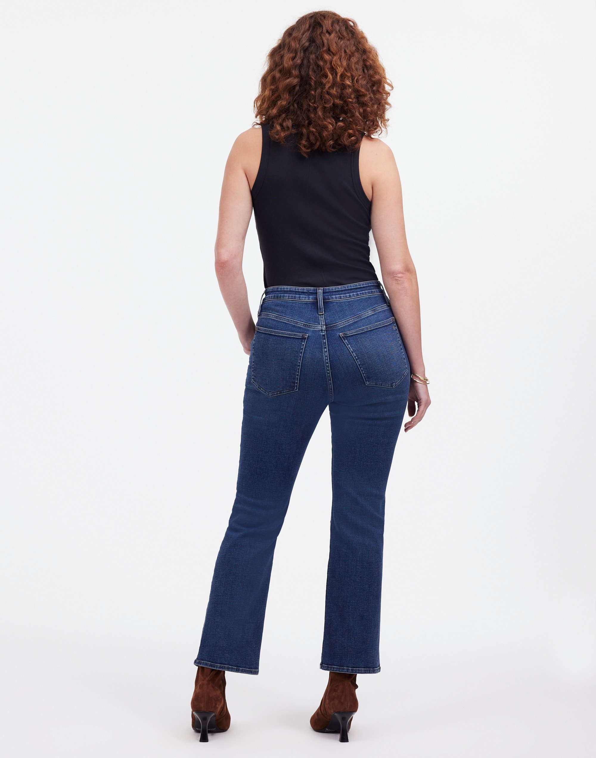 Curvy Kick Out Crop Jeans Lenoir Wash | Madewell