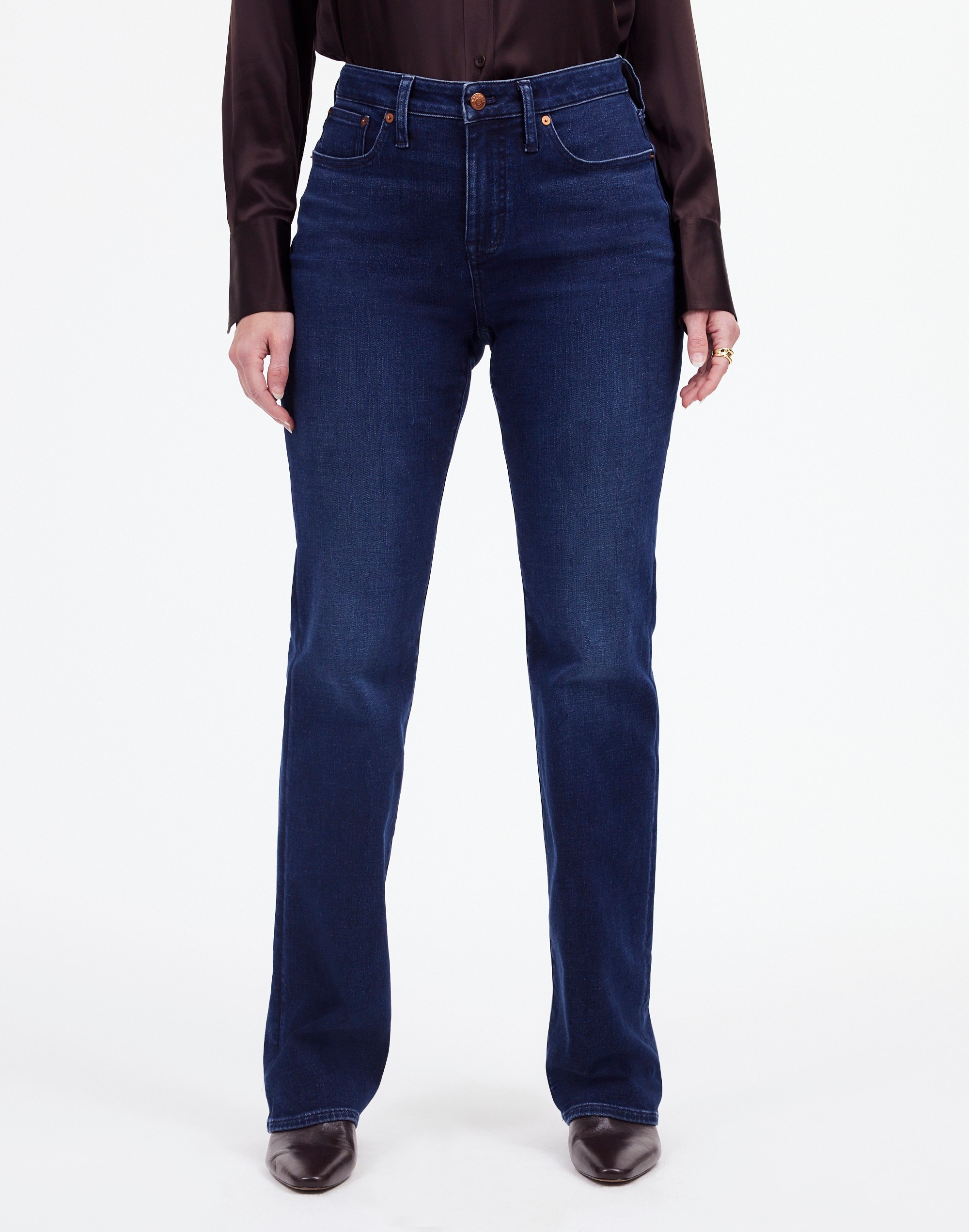 Curvy Kick Out Full-Length Jeans Kingston Wash | Madewell