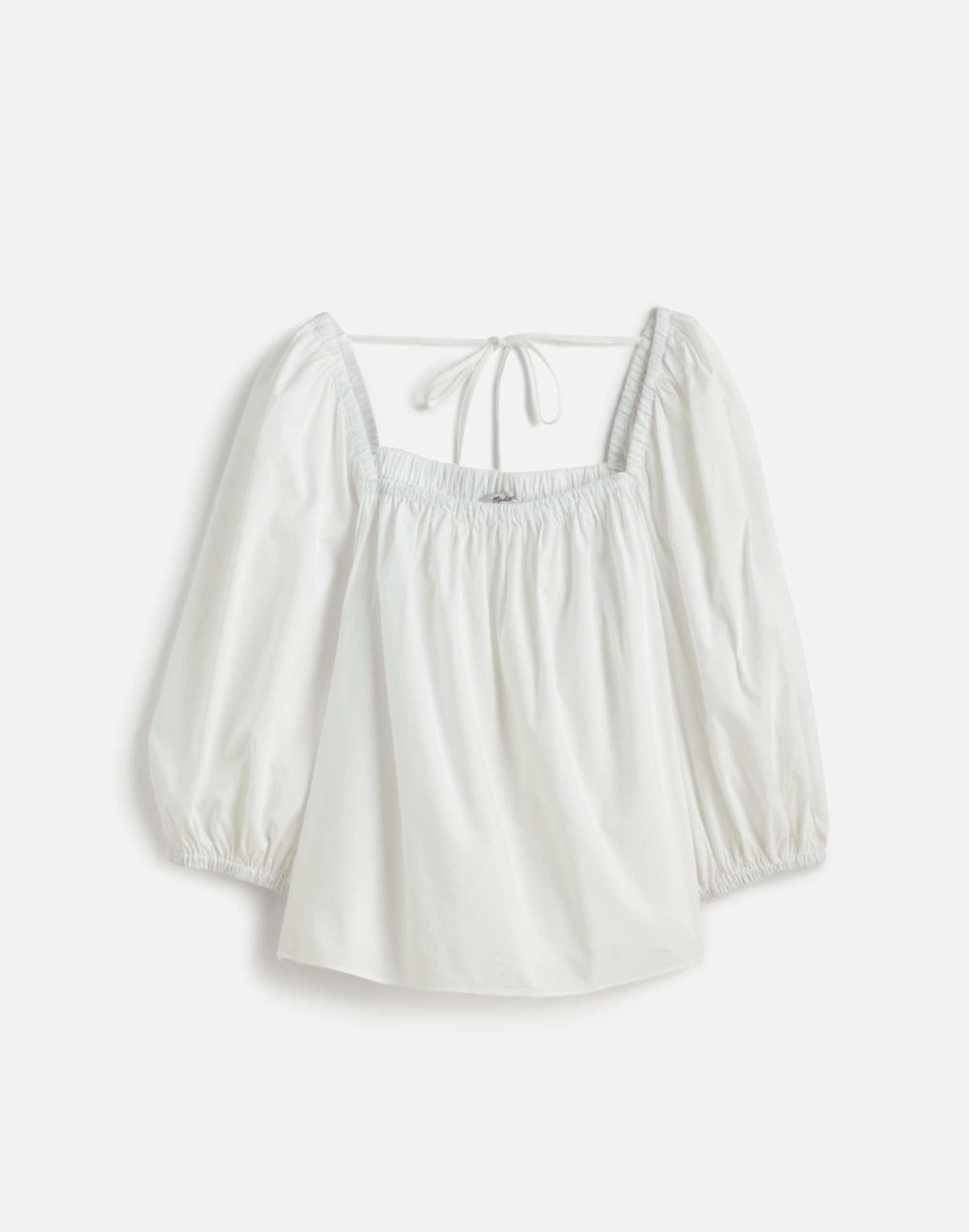 Puff-Sleeve Babydoll Top | Madewell