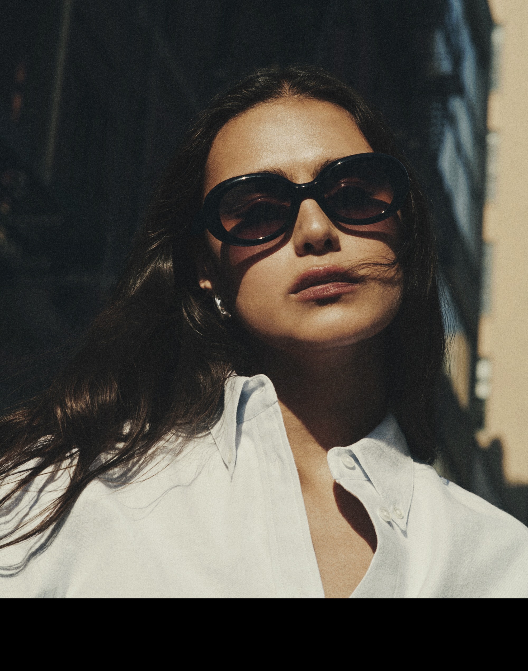 Valoma Chunky Oval Sunglasses | Madewell