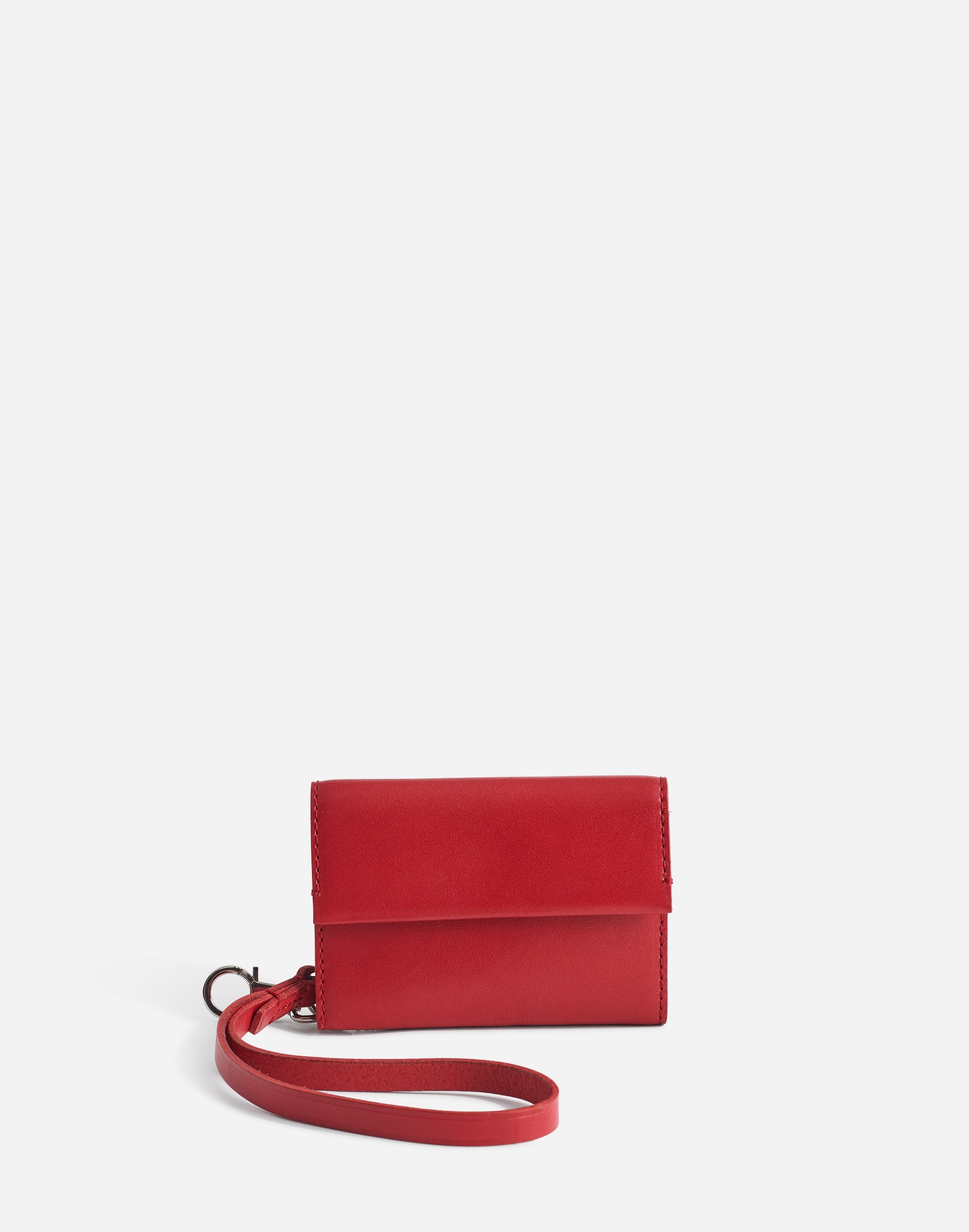 Mw Card Case Wristlet In Red