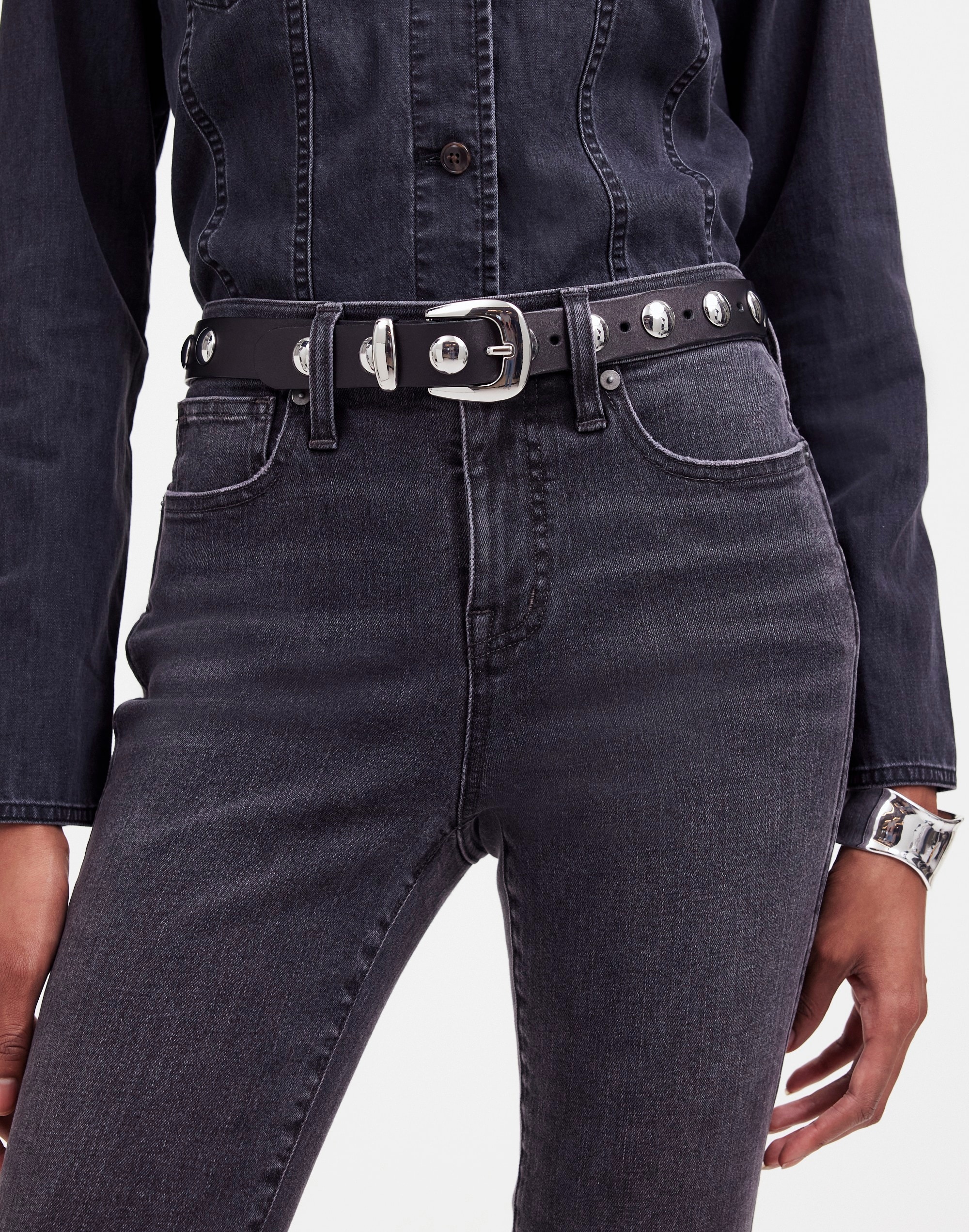 Studded Western Belt | Madewell