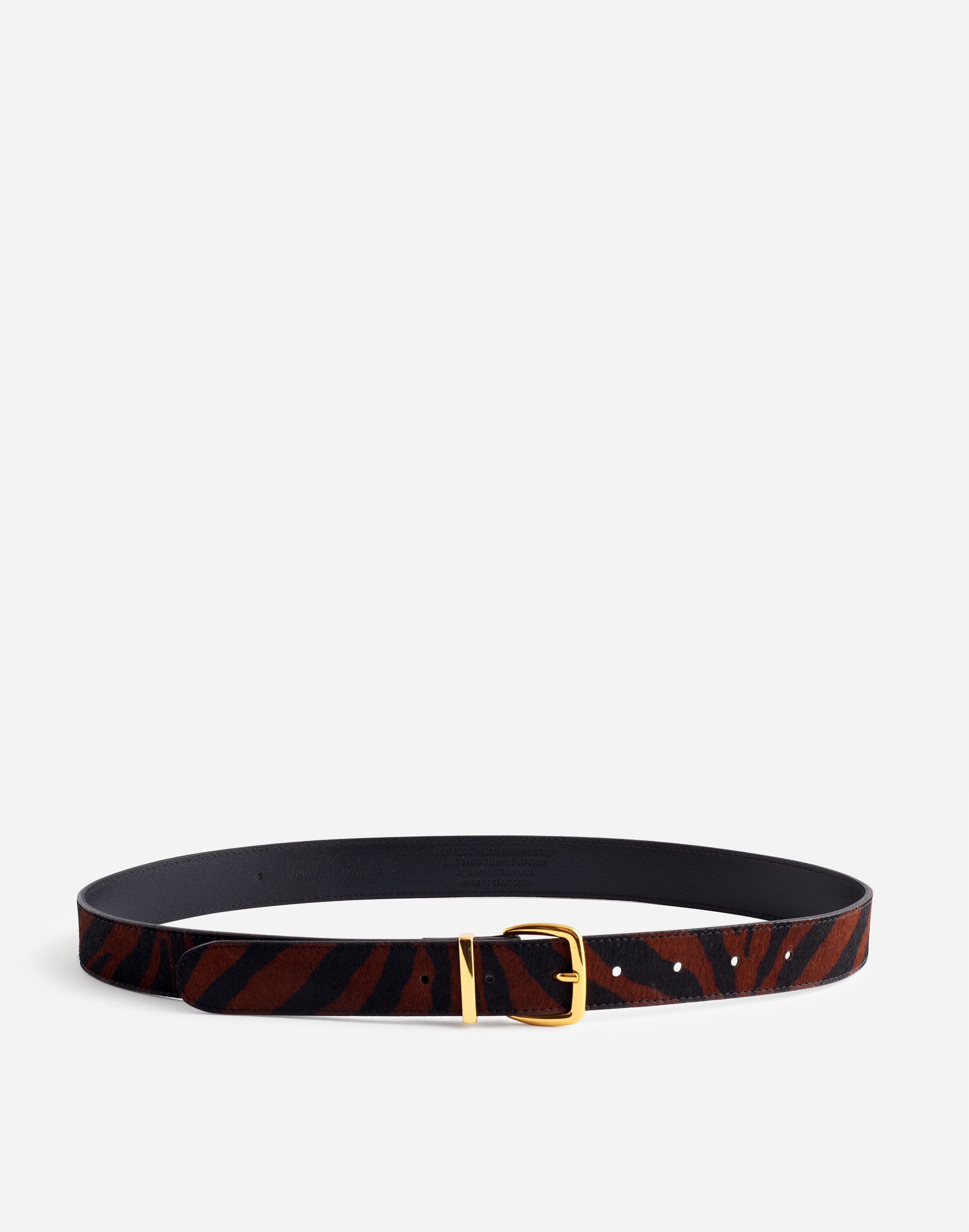 Mw The Essential Belt In Brown