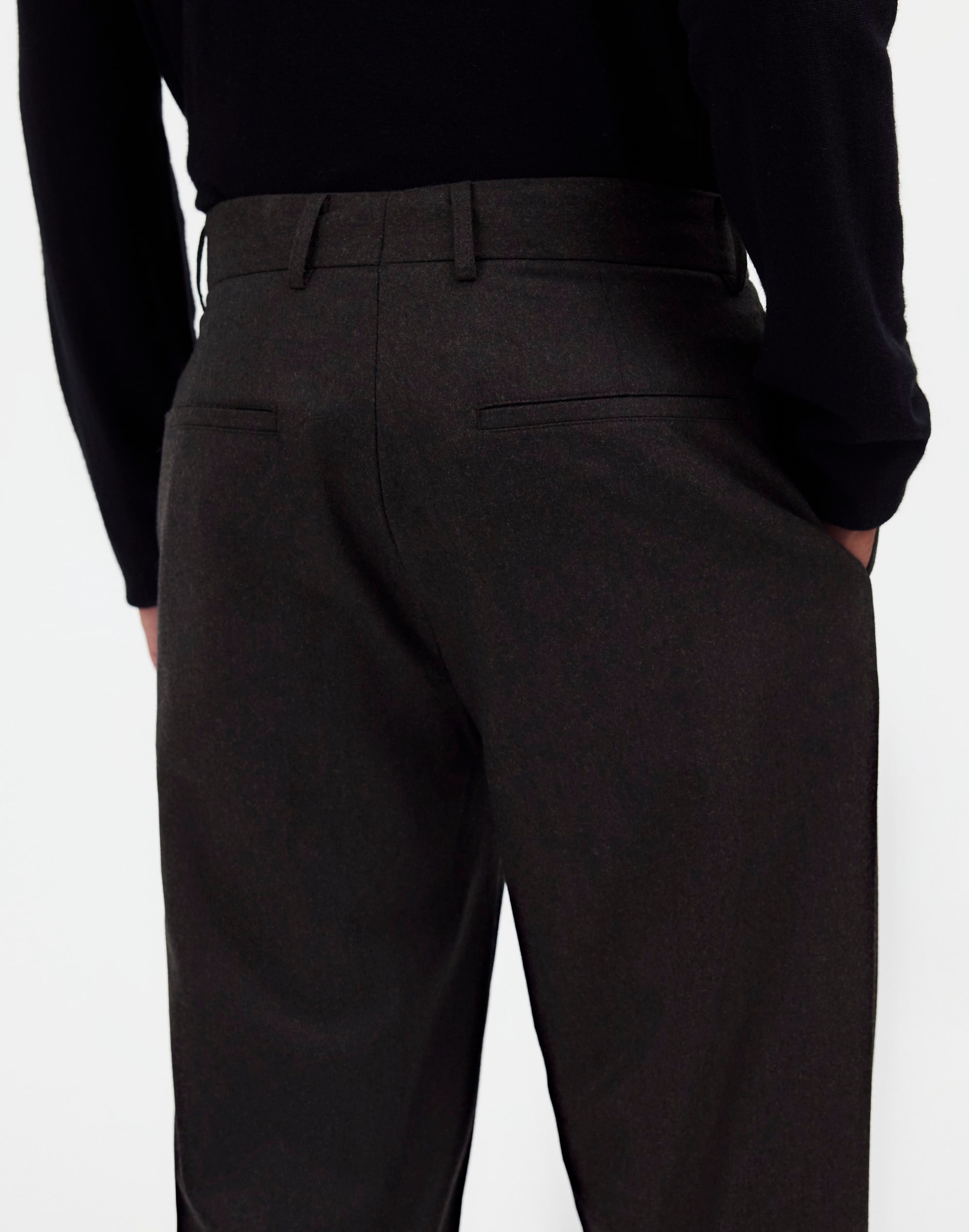 The Roebling Pleated Trouser Italian Fabric | Madewell