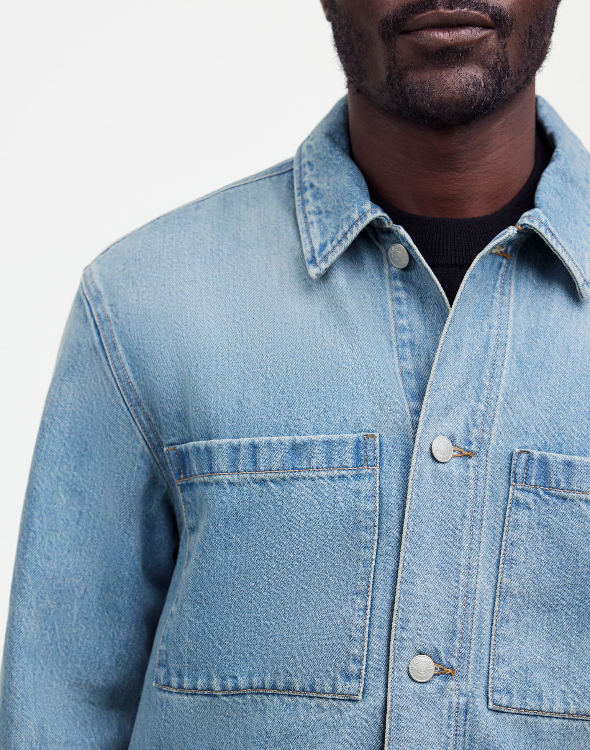 Denim Shirt-Jacket Jamestown Wash | Madewell